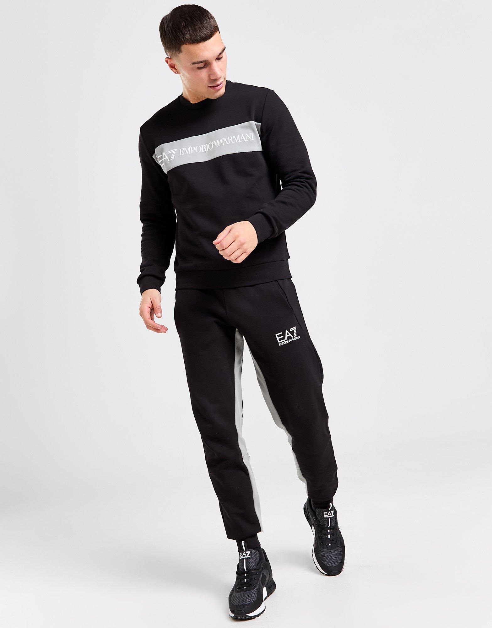 Emporio Armani EA7 Colour Block Crew Tracksuit