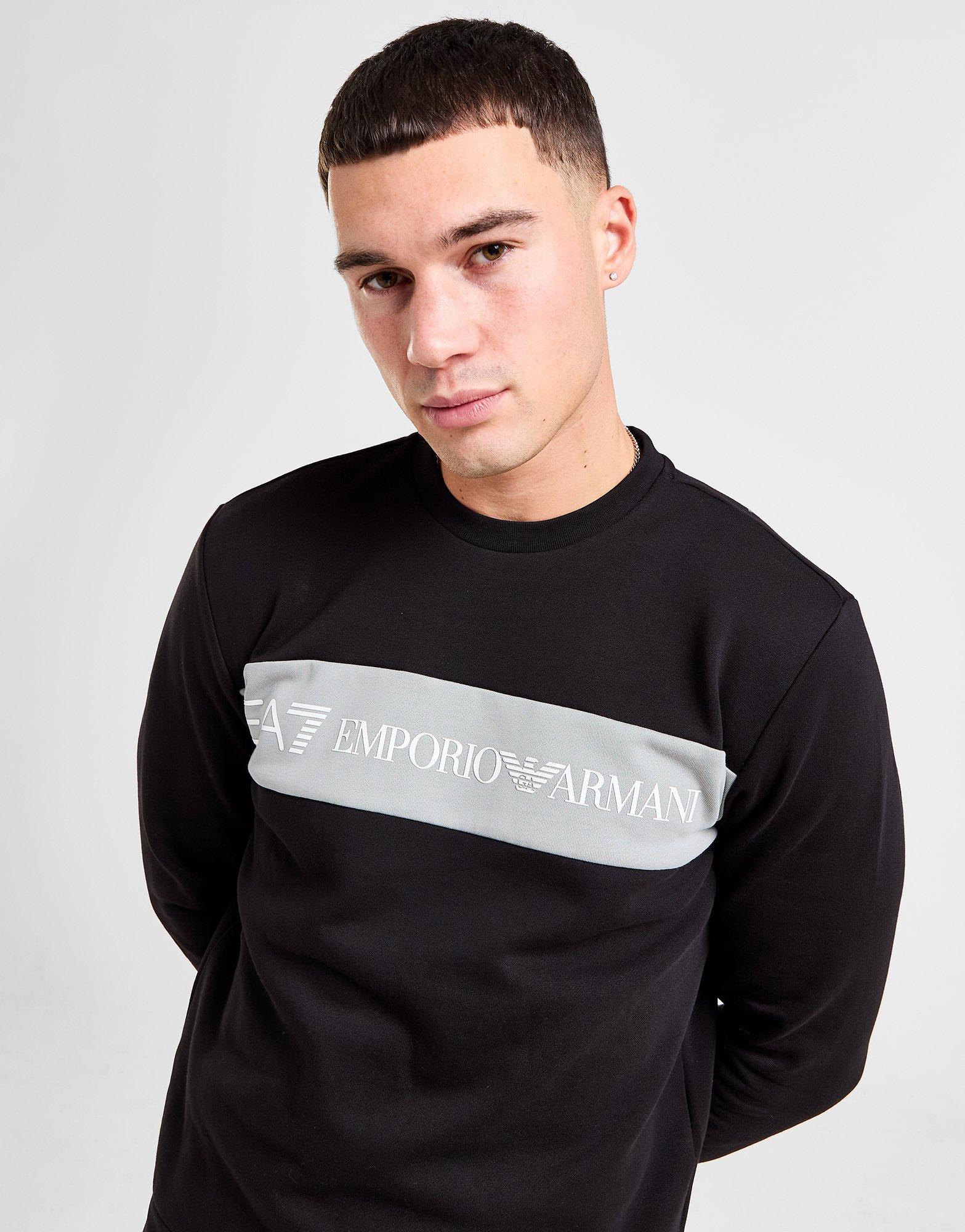 Emporio Armani EA7 Colour Block Crew Tracksuit