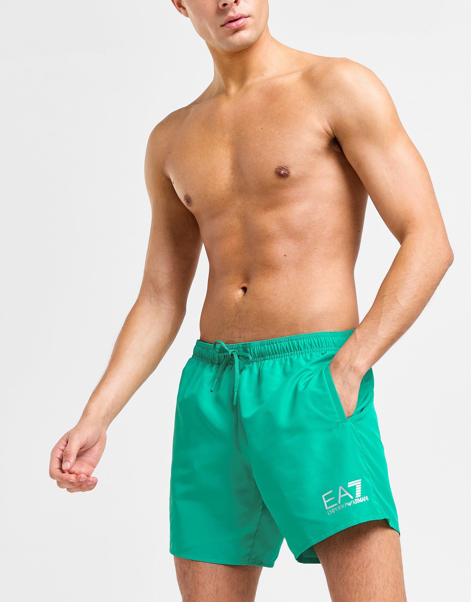 EA7 Emporio Armani Small Logo Swim Shorts