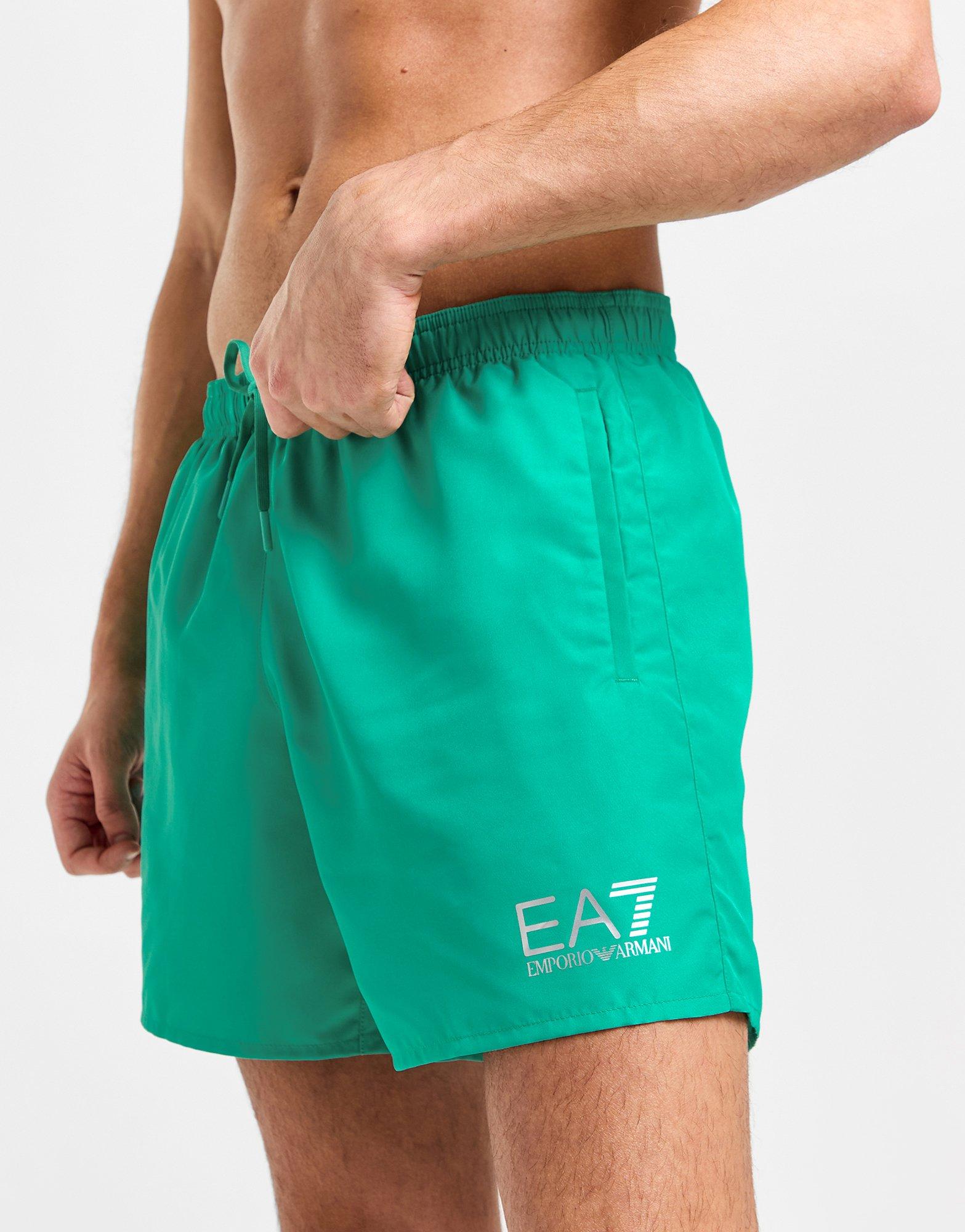 EA7 Emporio Armani Small Logo Swim Shorts