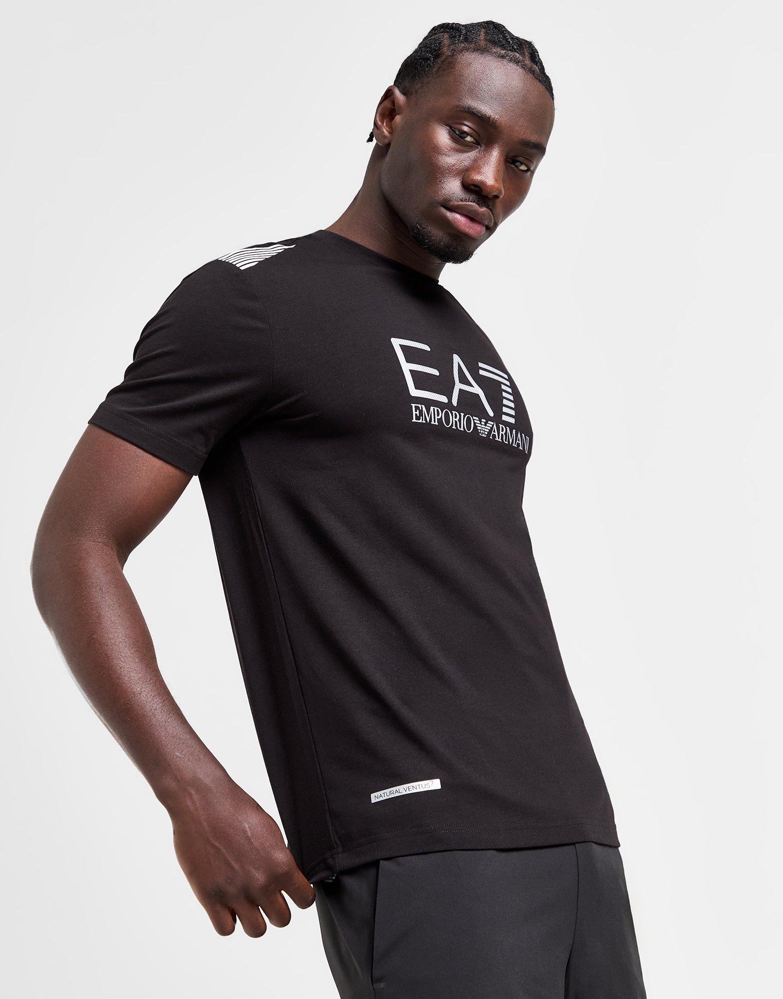 Emporio armani hotsell black t shirt