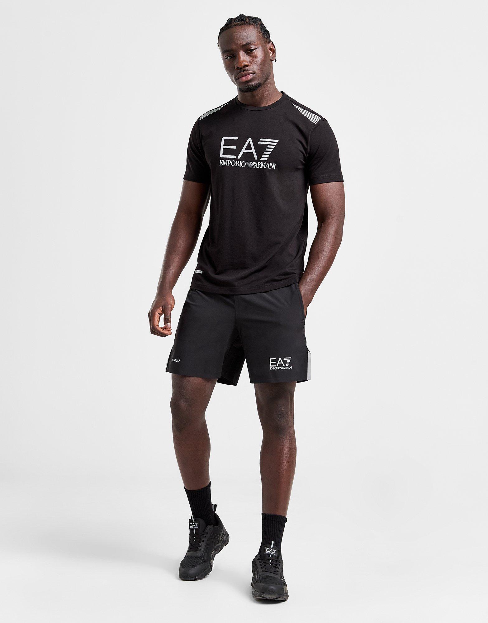 EA7 Emporio Armani 7 Lines Logo T-Shirt