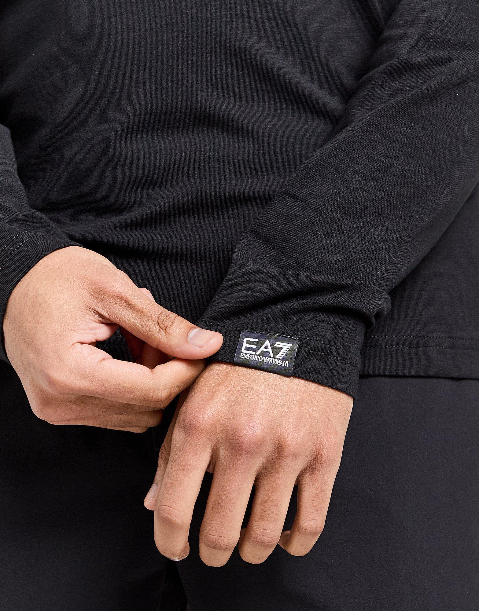 EA7 Emporio Armani Large Logo Long Sleeve T-Shirt