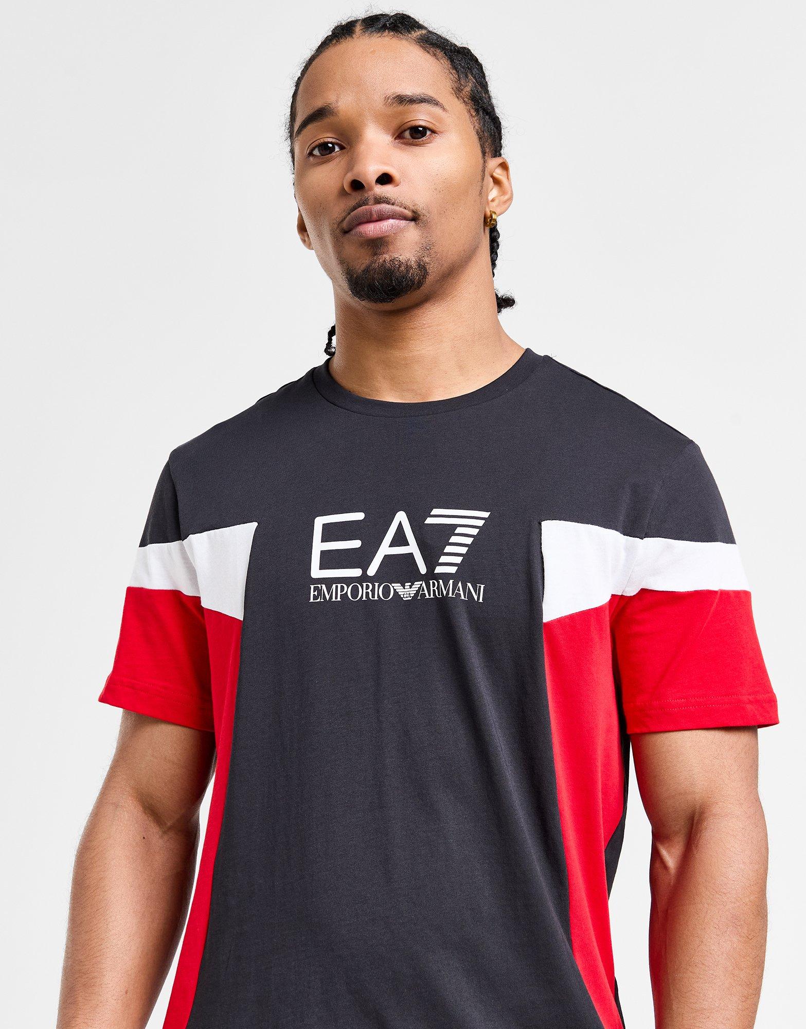 EA7 Emporio Armani Colour Block T-Shirt