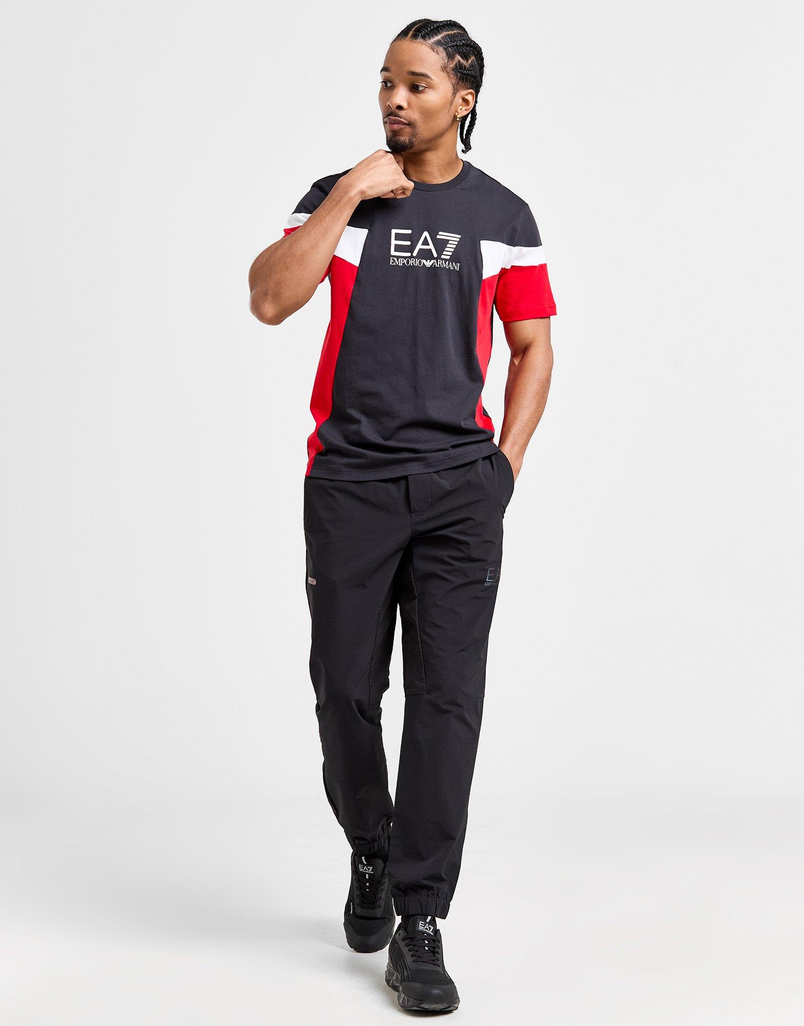 EA7 Emporio Armani Colour Block T-Shirt