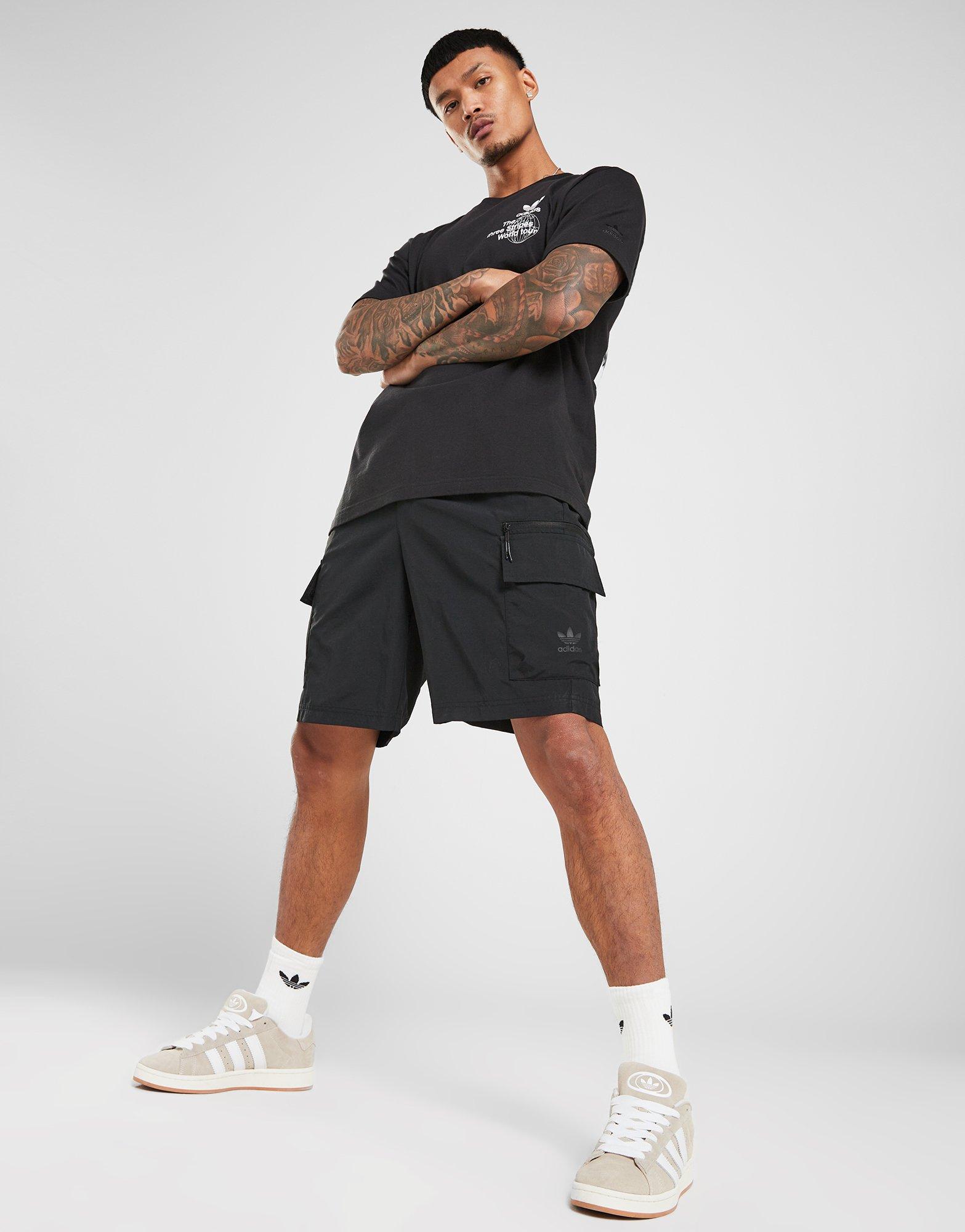 Adidas jogger cargo shorts online