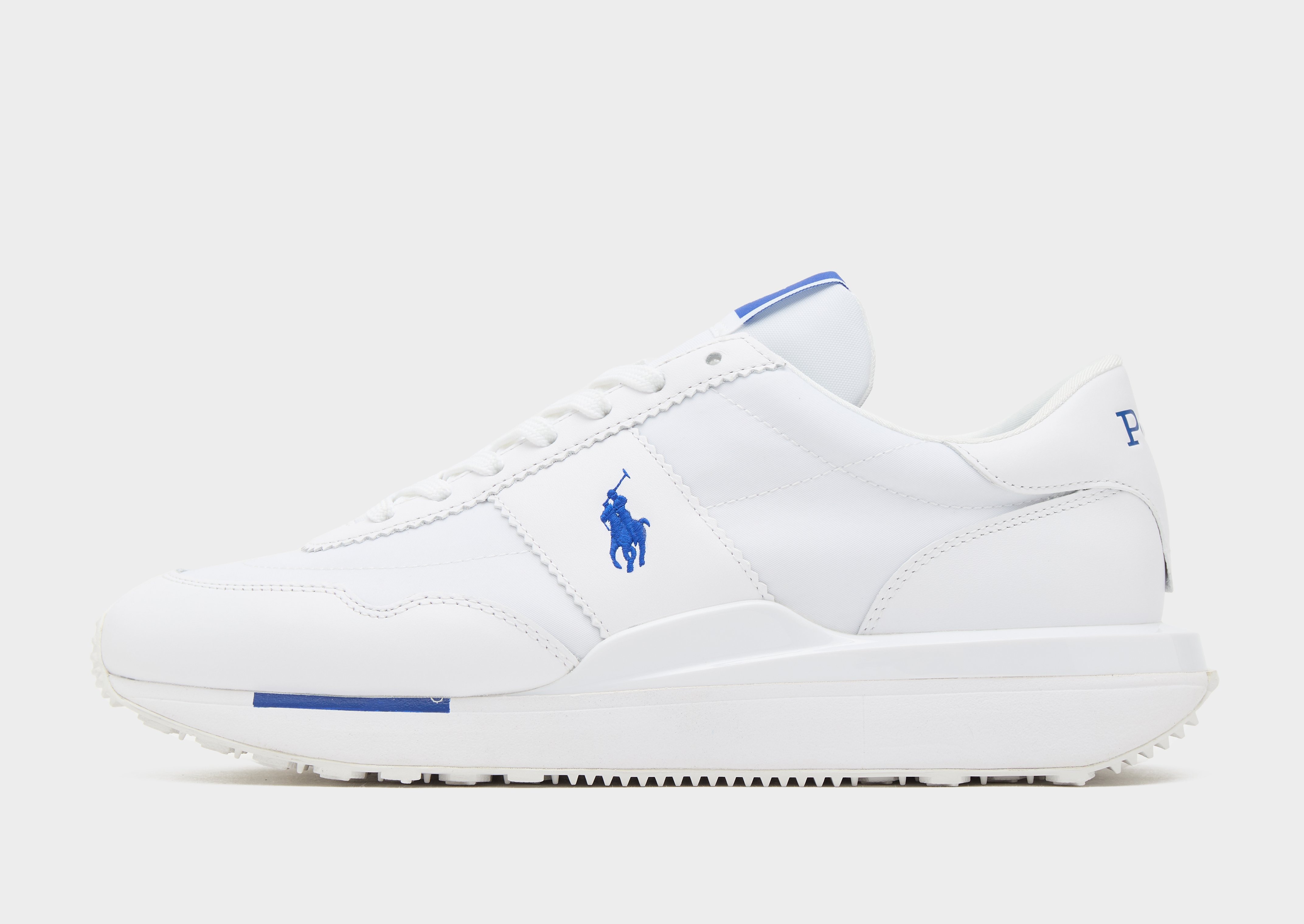 White Polo Ralph Lauren Train 89 | JD Sports UK