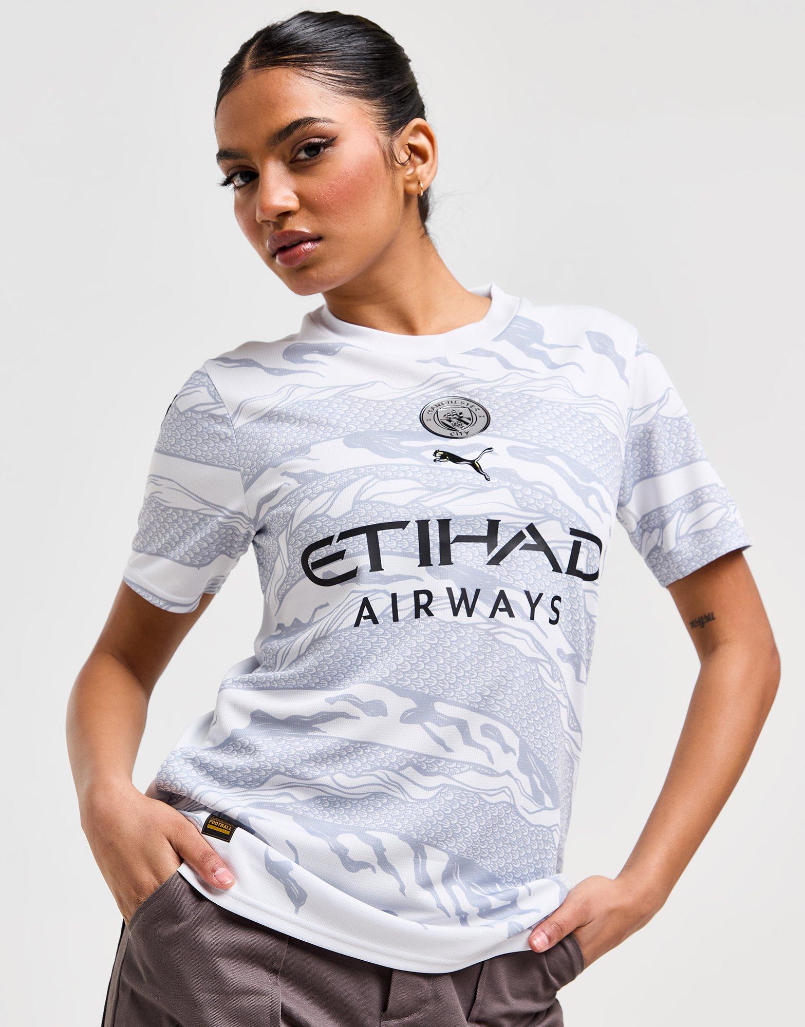 Grey Puma Manchester City Year Of The Dragon Shirt Women's