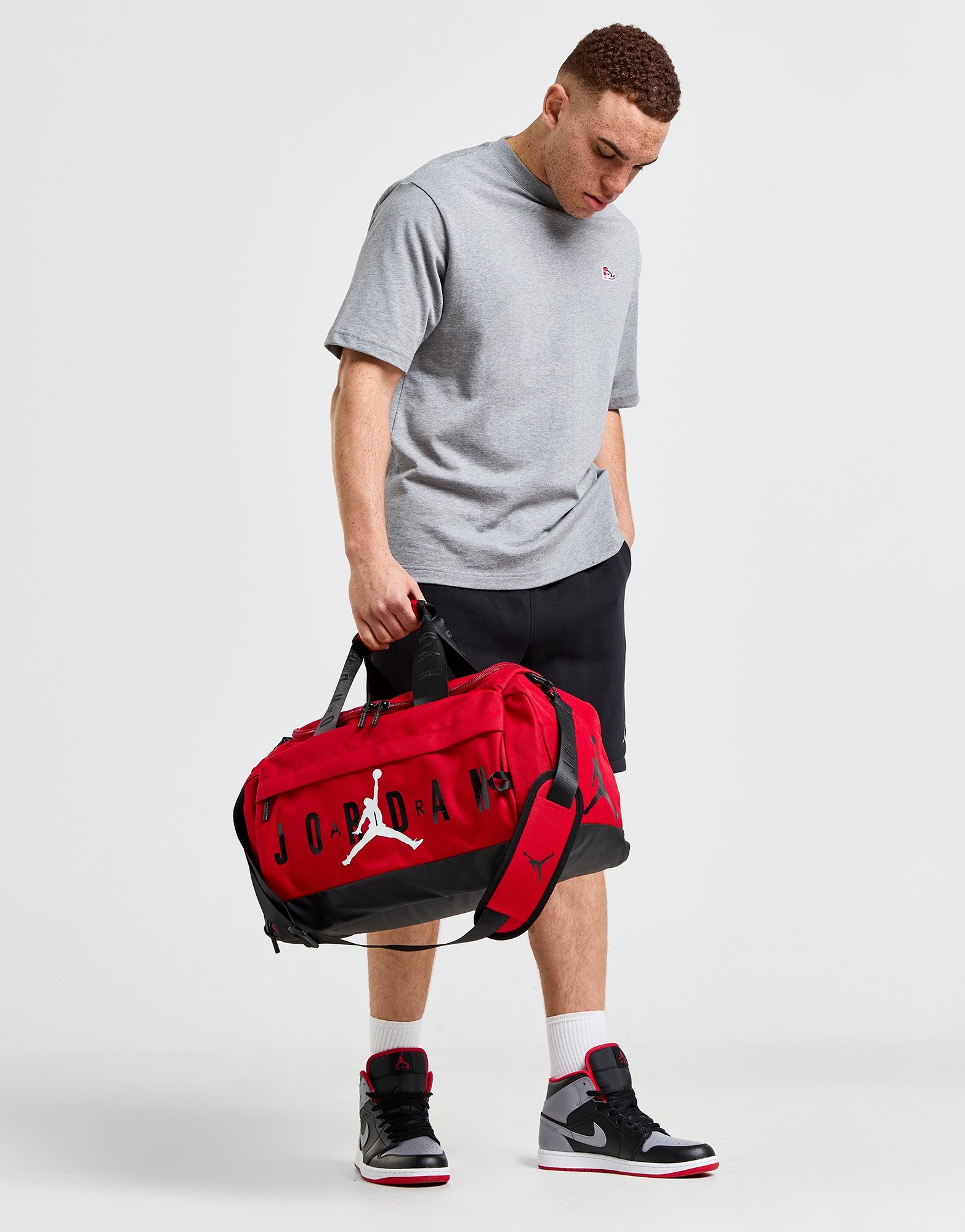 Red Jordan Duffle Bag - JD Sports Ireland