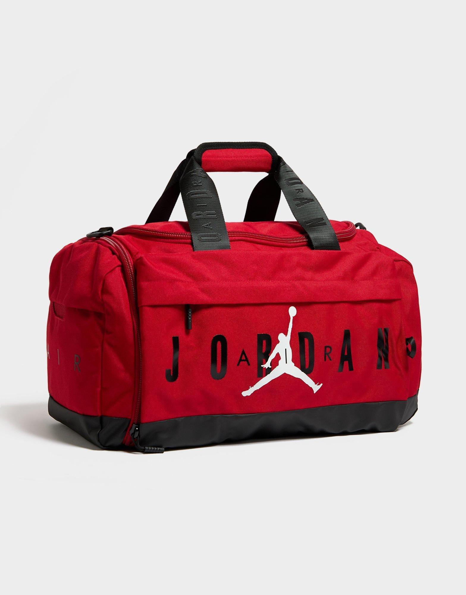 Red Jordan Duffle Bag JD Sports UK
