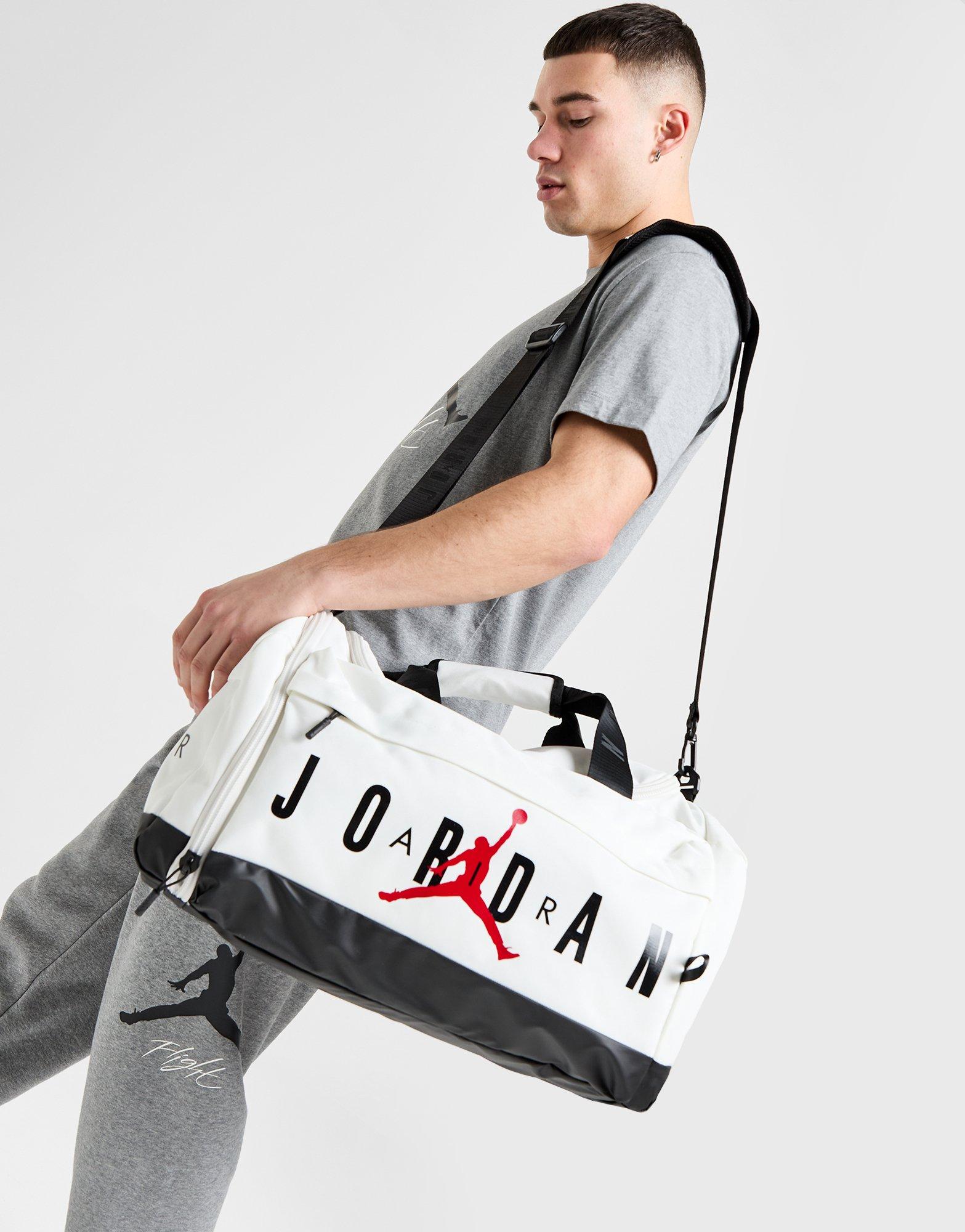 White Jordan Duffle Bag | JD Sports UK