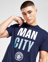 Official Team T-Shirt Manchester City FC Block