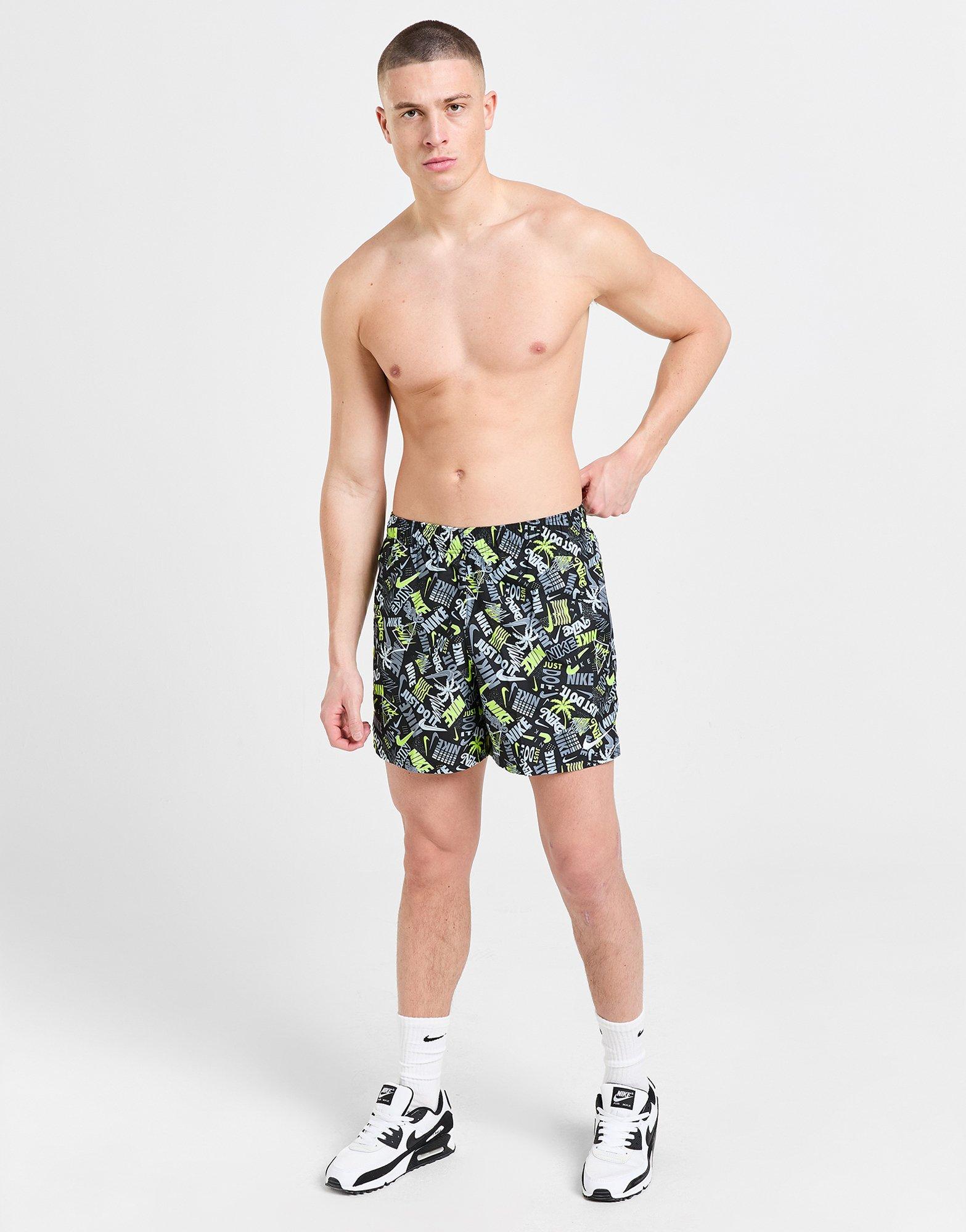 Nike Happy Daze Allover Print Swim Shorts