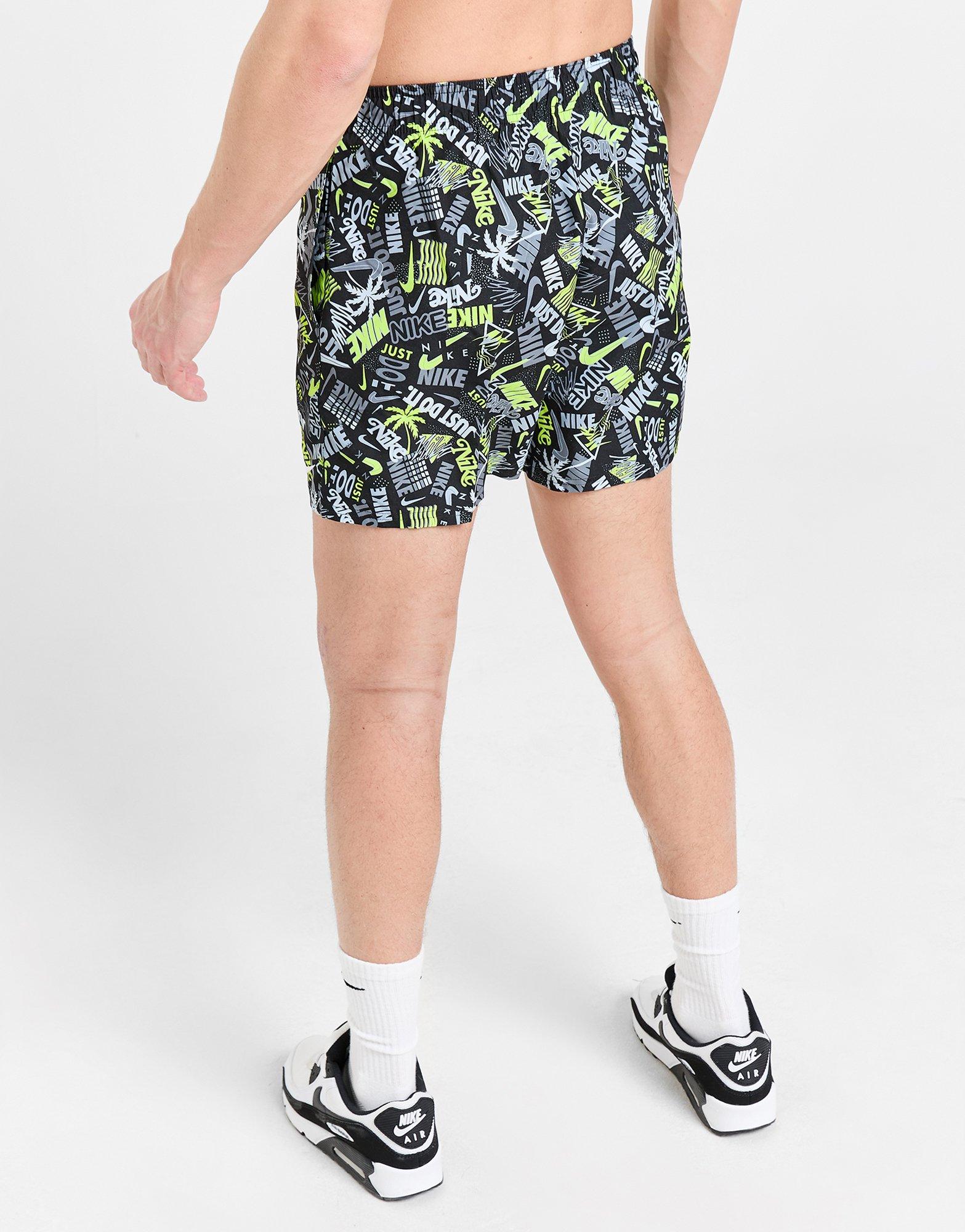 Nike Happy Daze Allover Print Swim Shorts