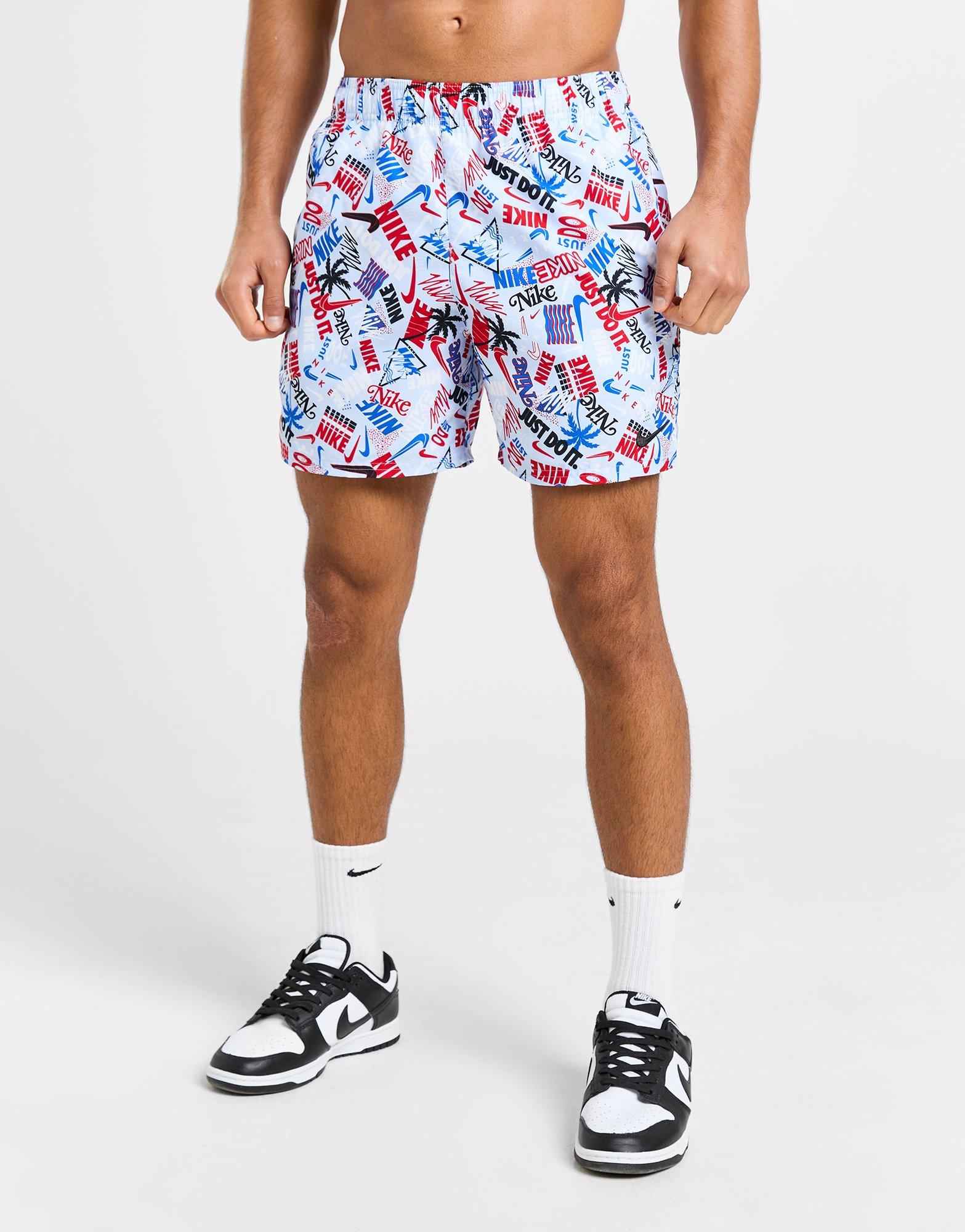 Nike Happy Daze Allover Print Swim Shorts