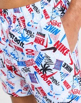 Nike Costume da Bagno Happy Daze Allover Print