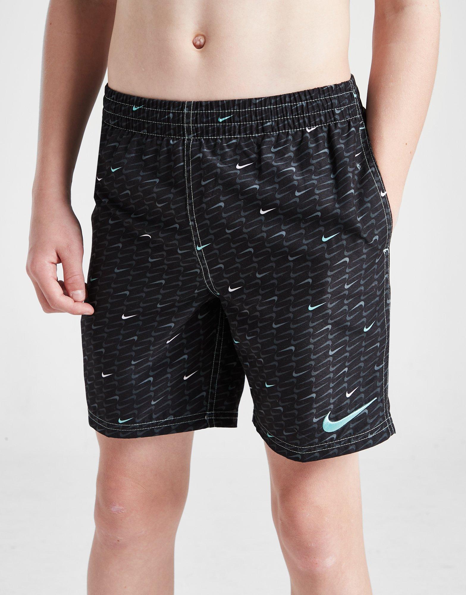 Nike All Over Print Swim Shorts Junior