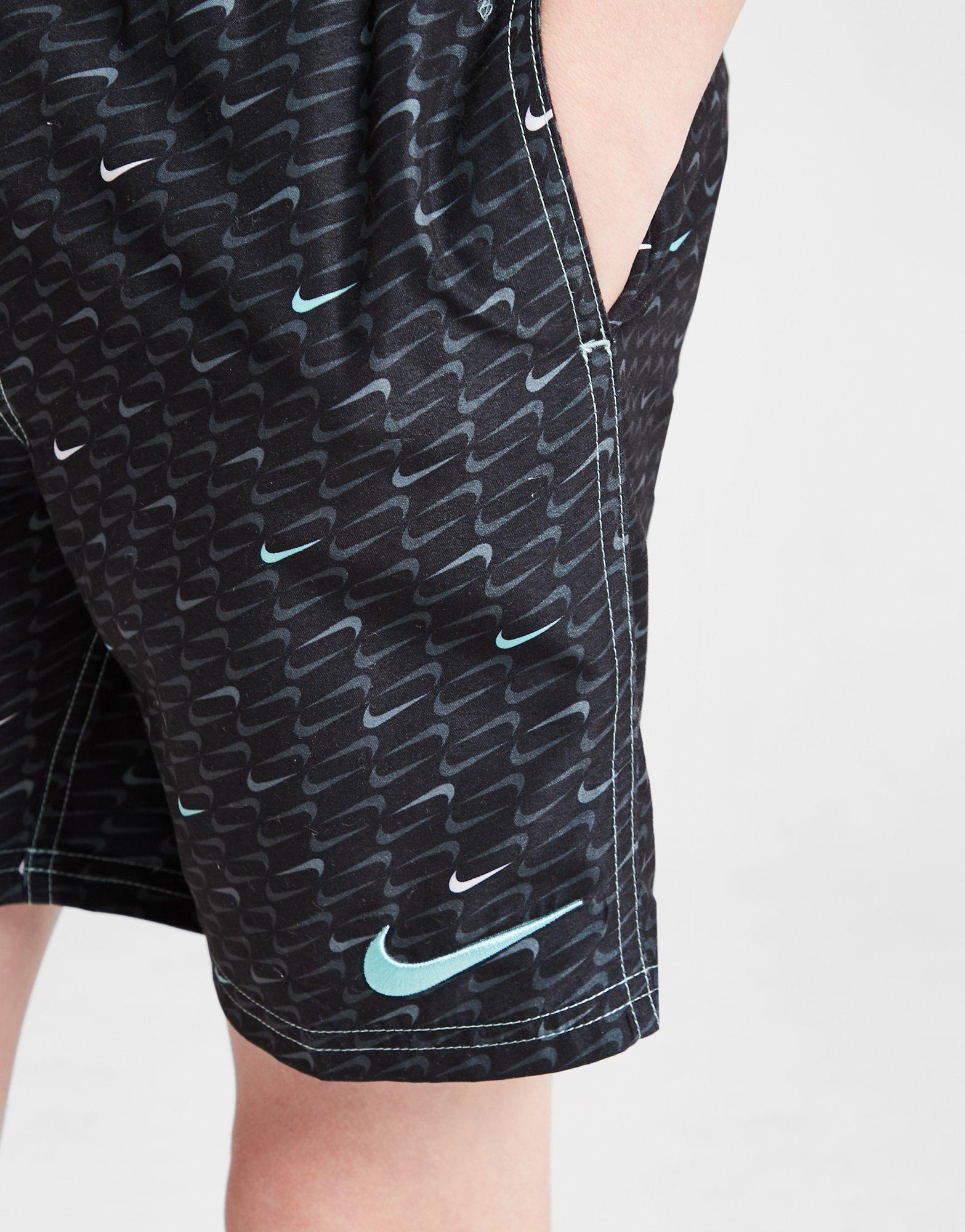 Nike All Over Print Swim Shorts Junior