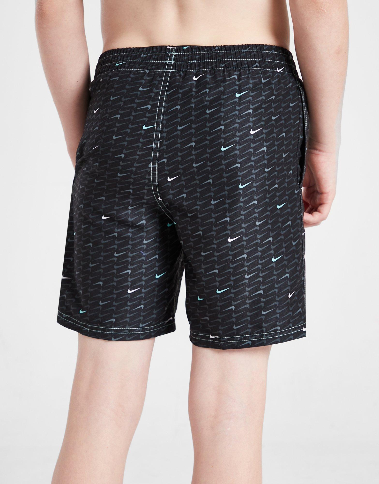 Nike All Over Print Swim Shorts Junior
