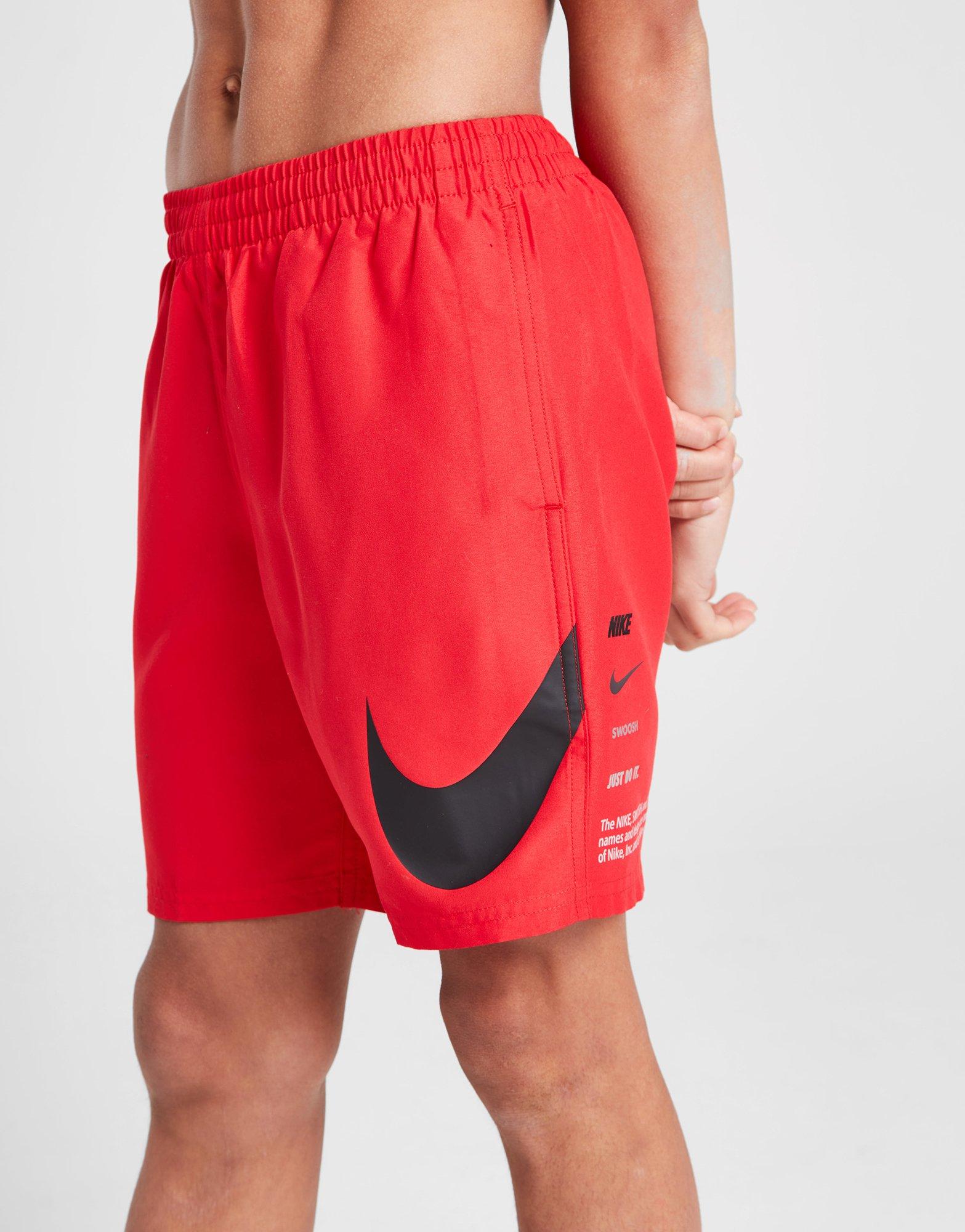 Nike Swoosh Stack Badehose Kinder