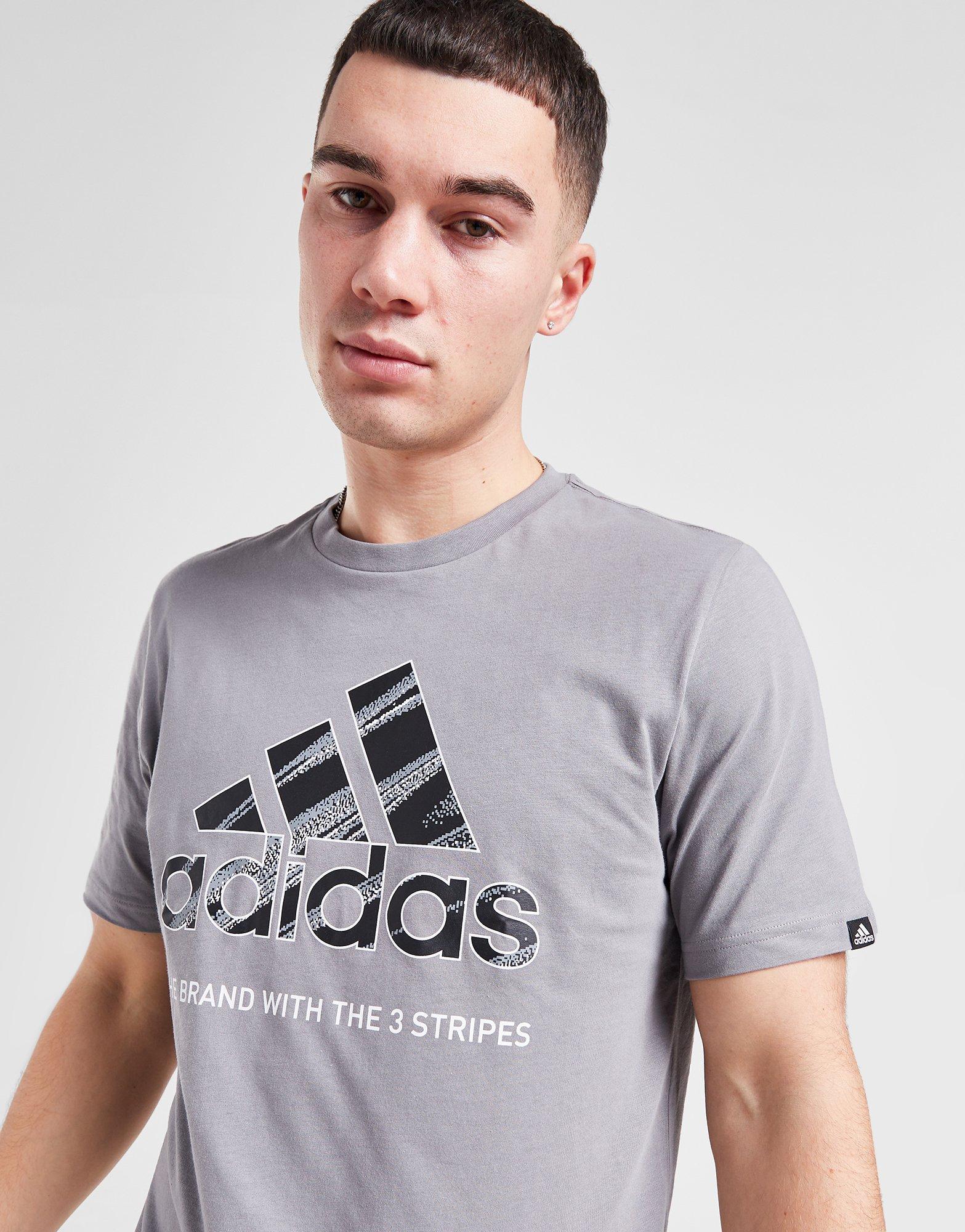 Adidas the brand with store the 3 stripes shirt