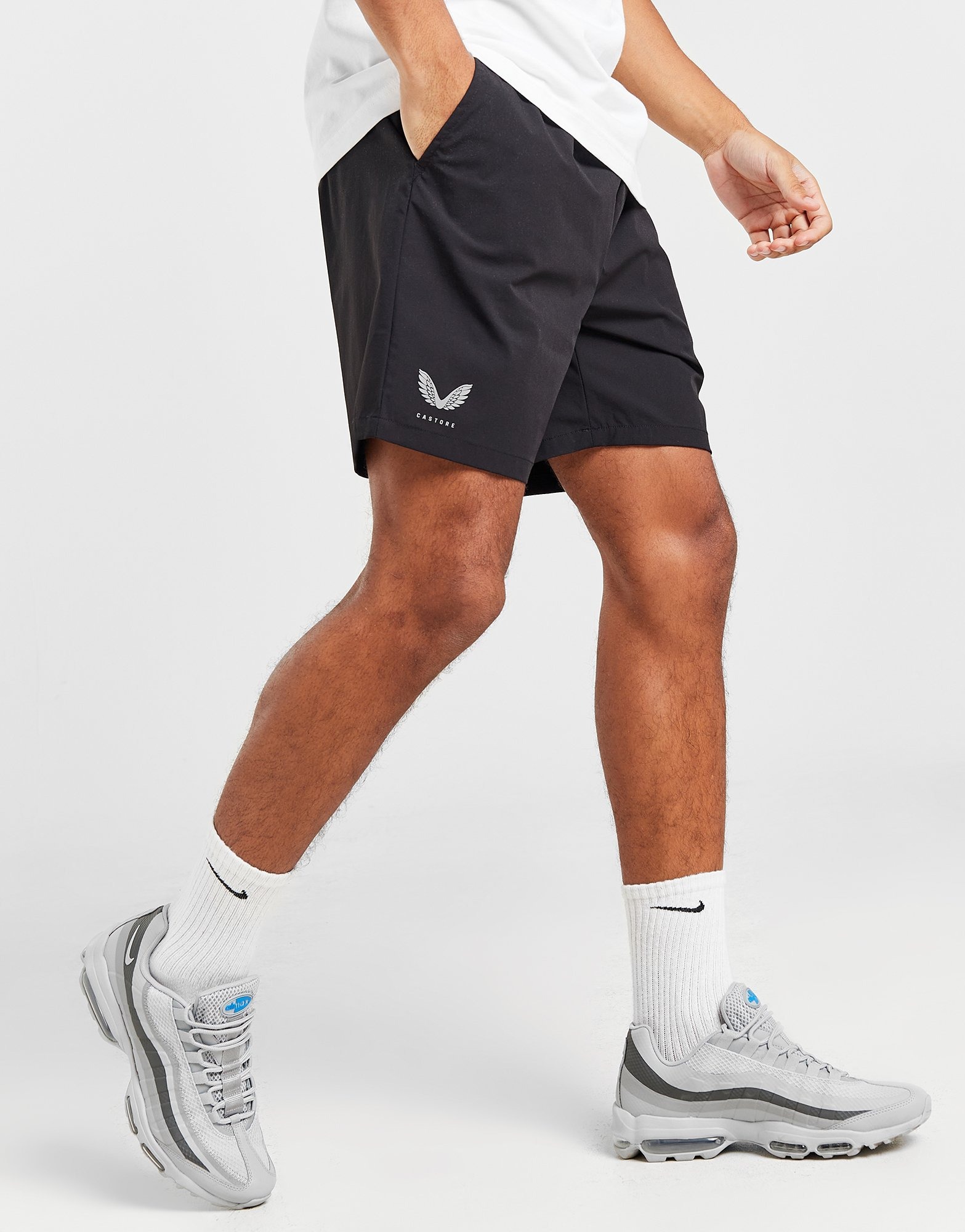 Black Castore Woven Shorts JD Sports NZ