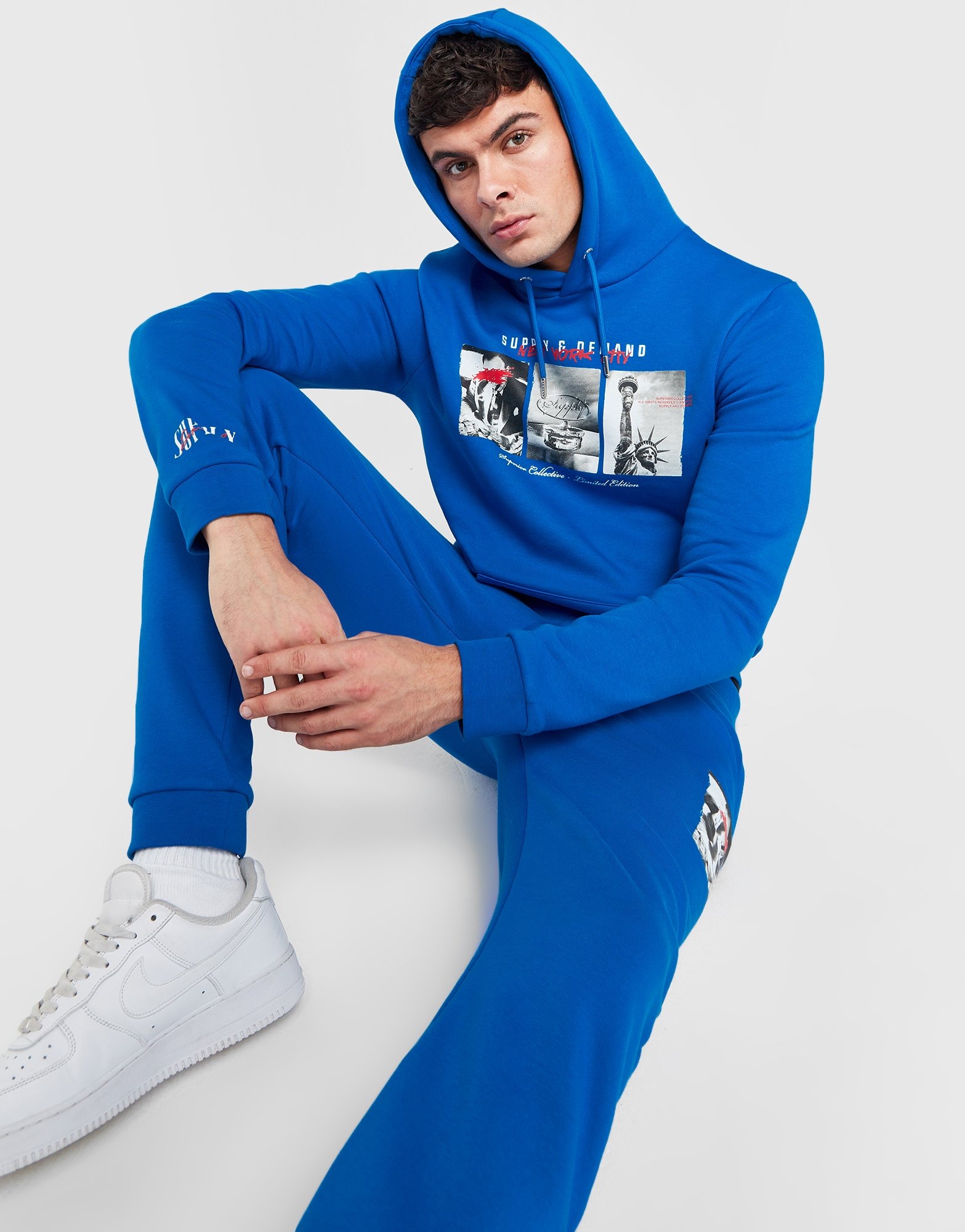 Blue Supply & Demand Valo Hoodie JD Sports Malaysia