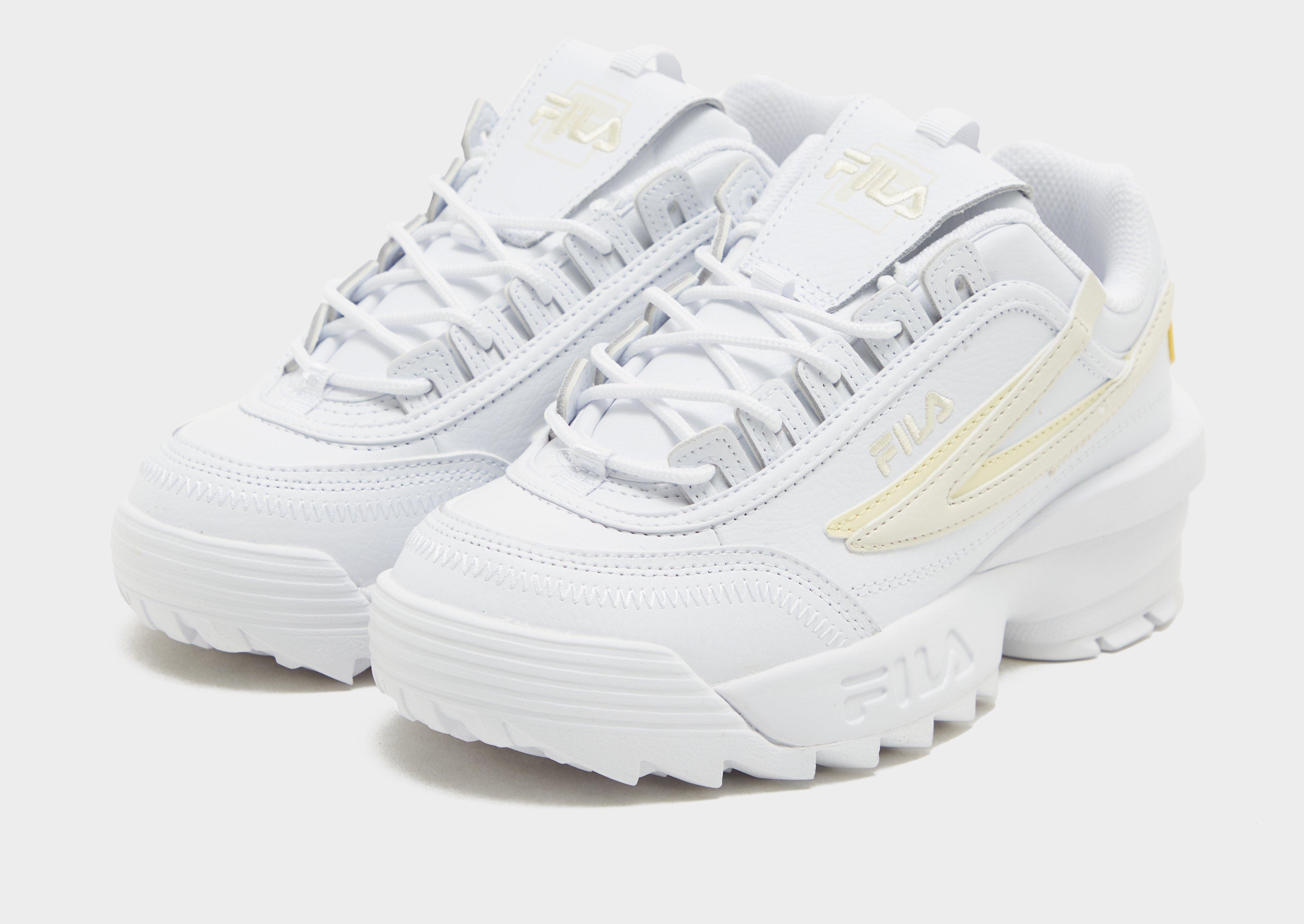 White Fila Disruptor PRE Women's - JD Sports Global