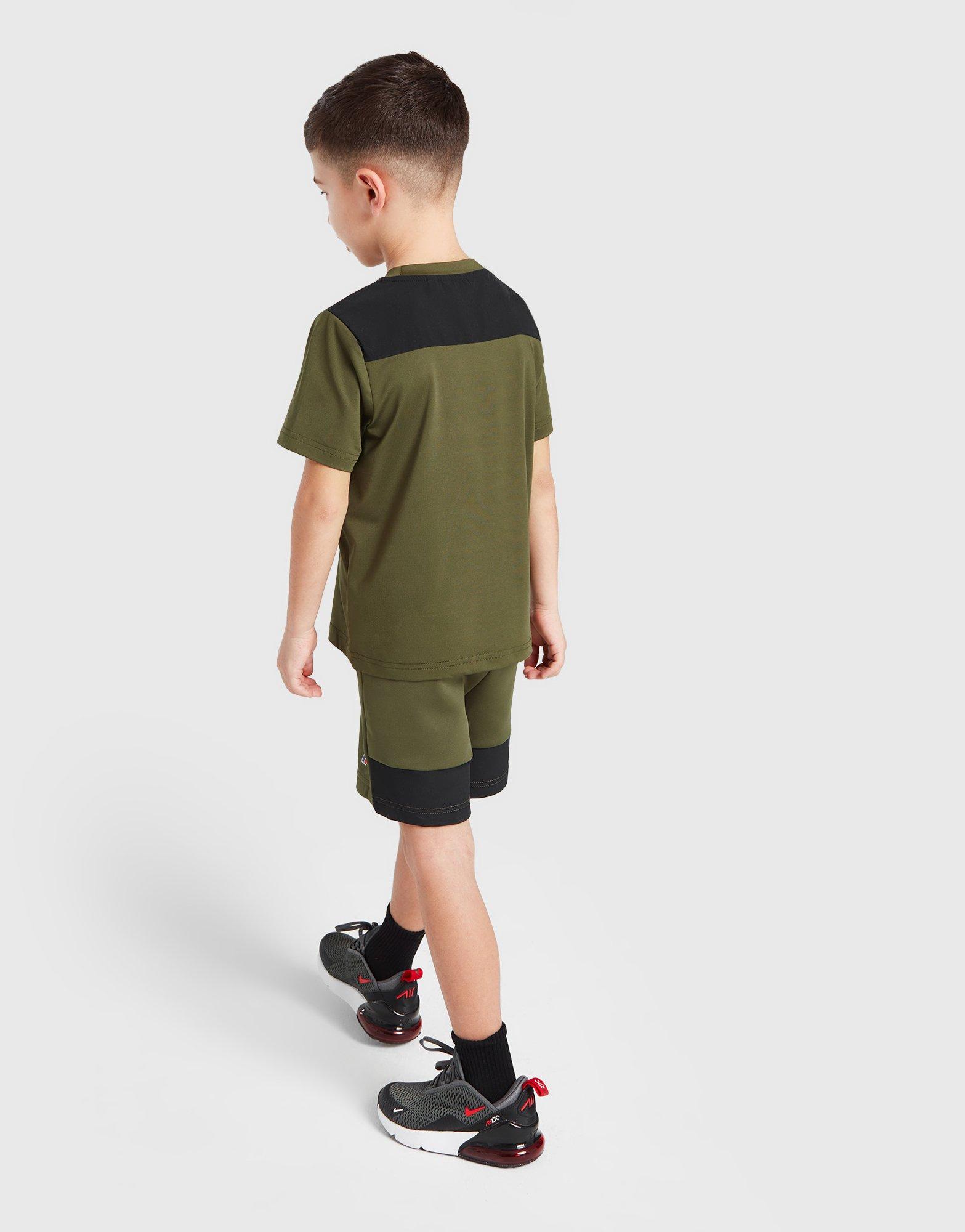 Berghaus Panel T-Shirt/Shorts Set Children