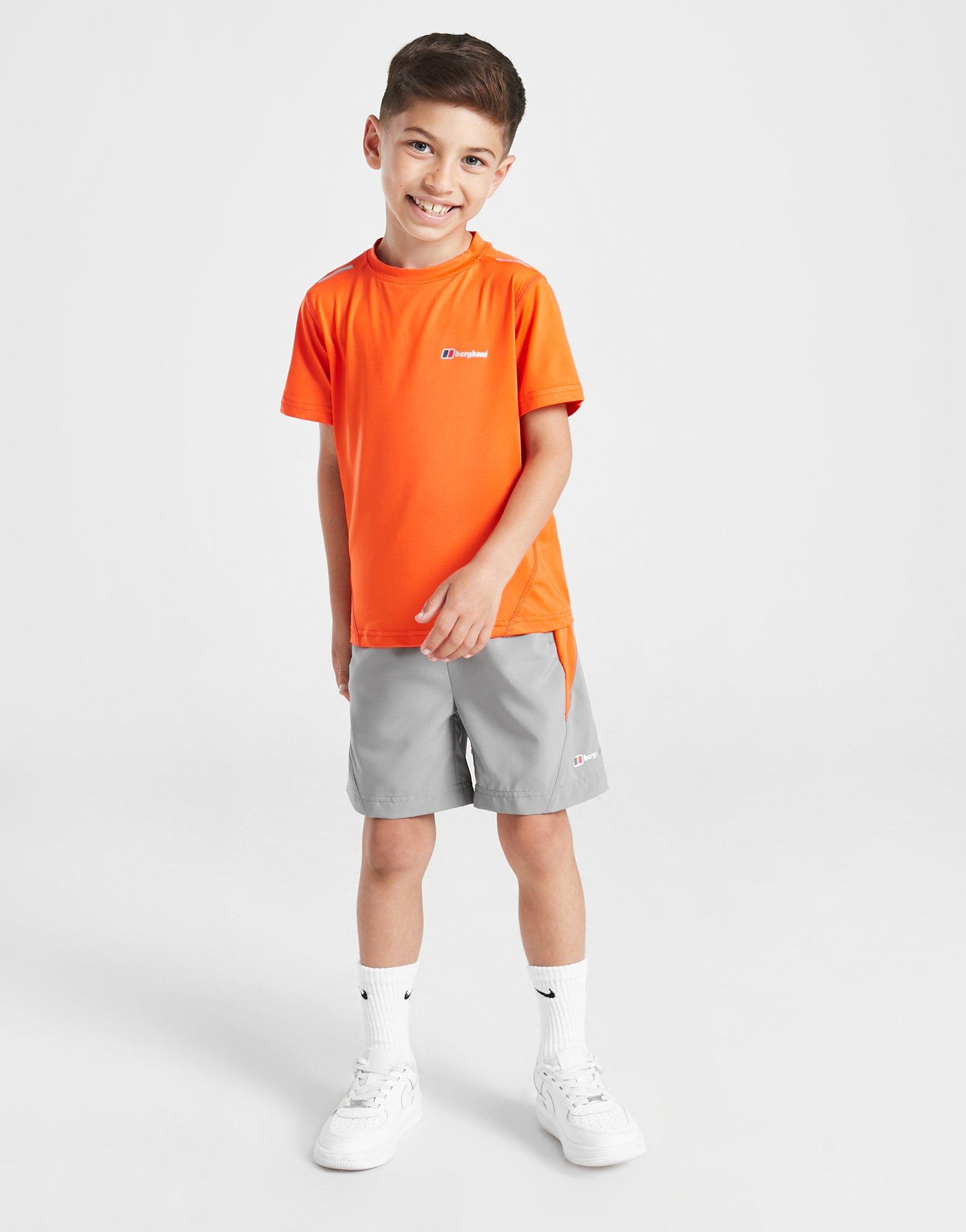 orange berghaus t shirt