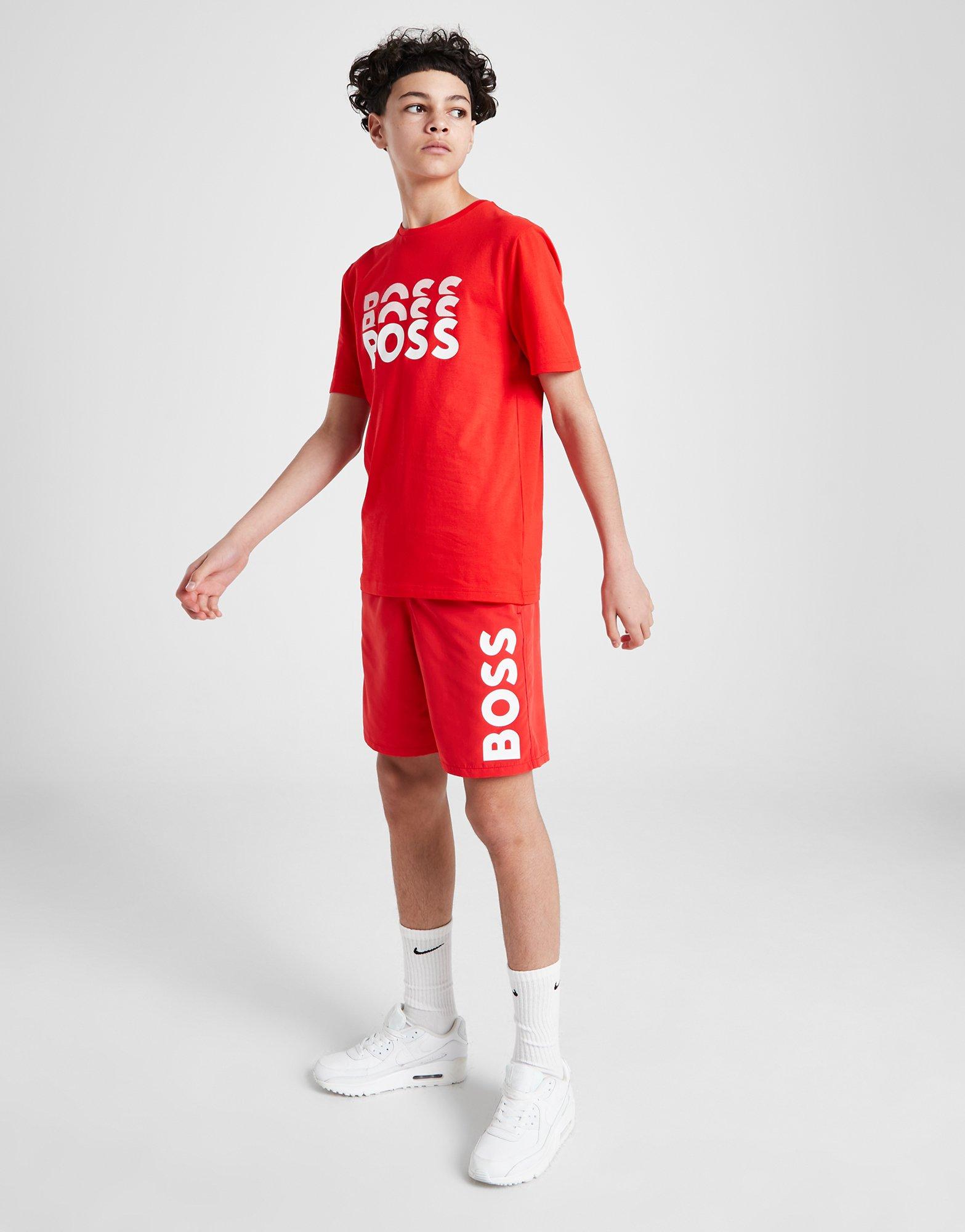 BOSS Multi Print T-Shirt Junior