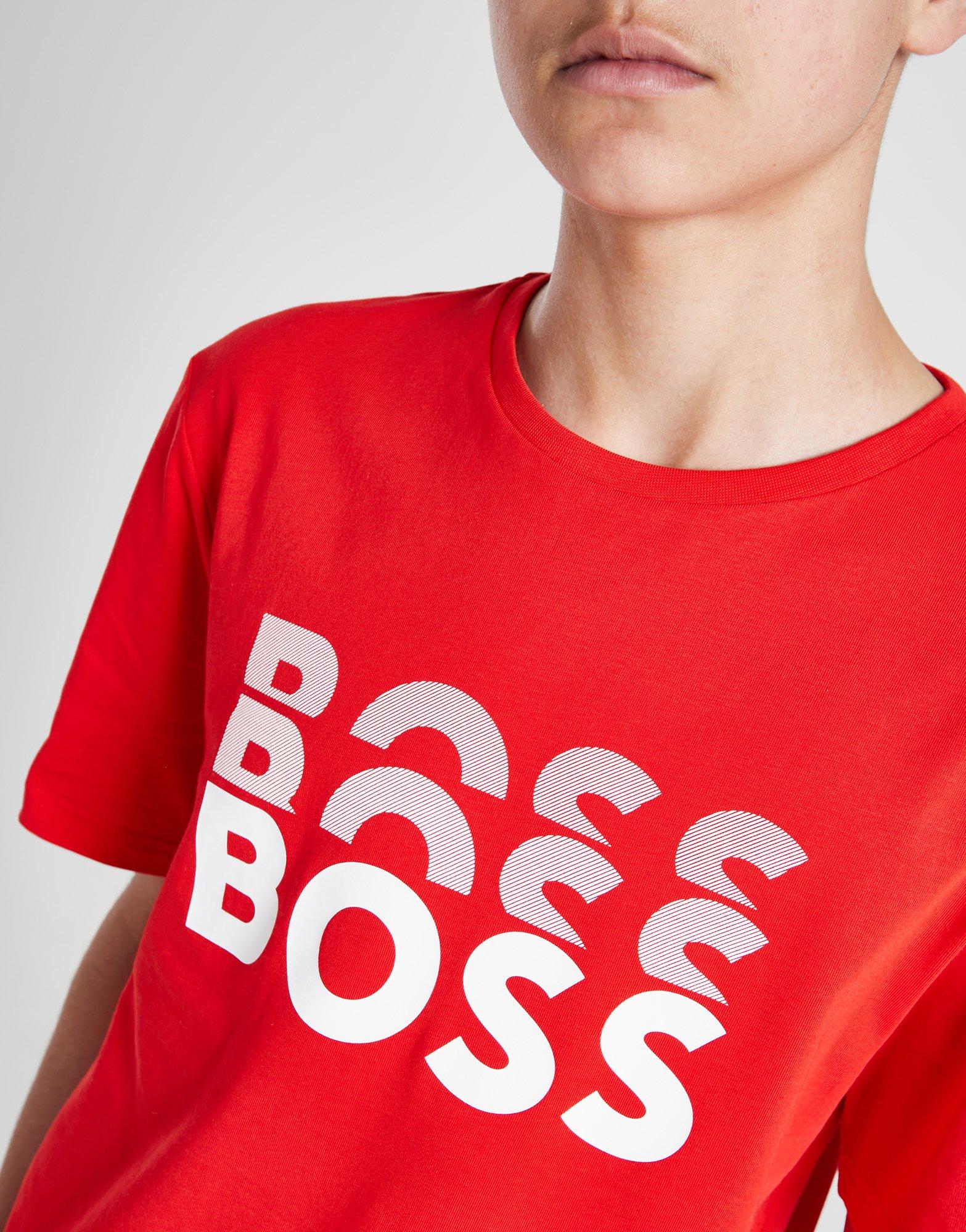 BOSS Multi Print T-Shirt Junior