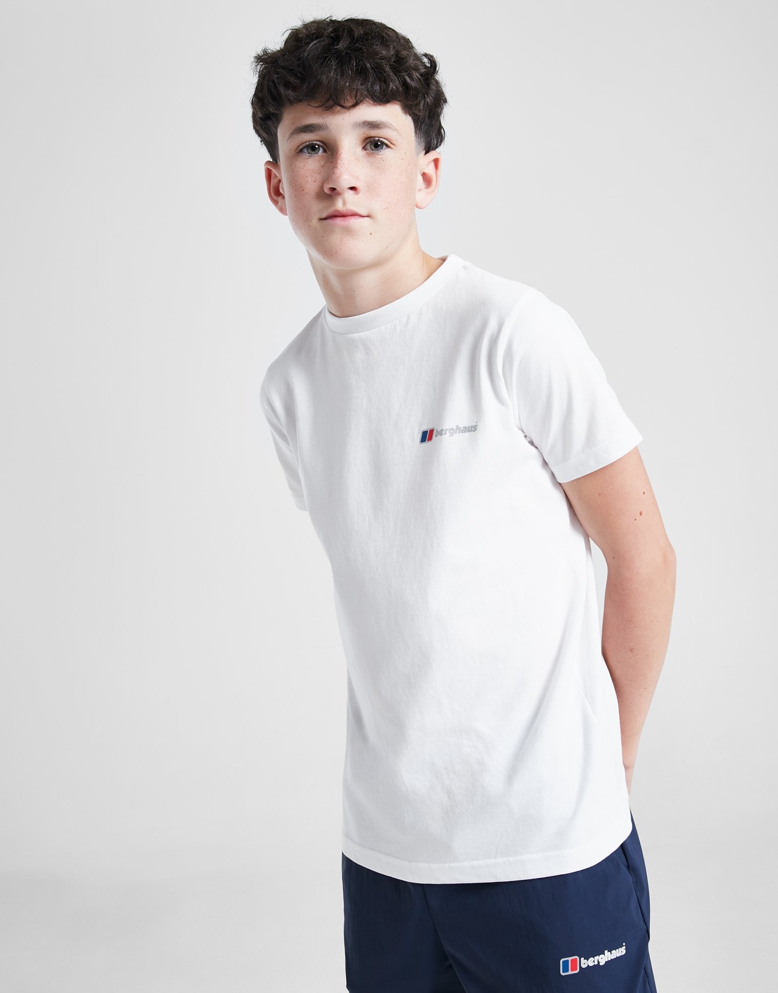 White Berghaus Contour T Shirt Junior JD Sports Ireland