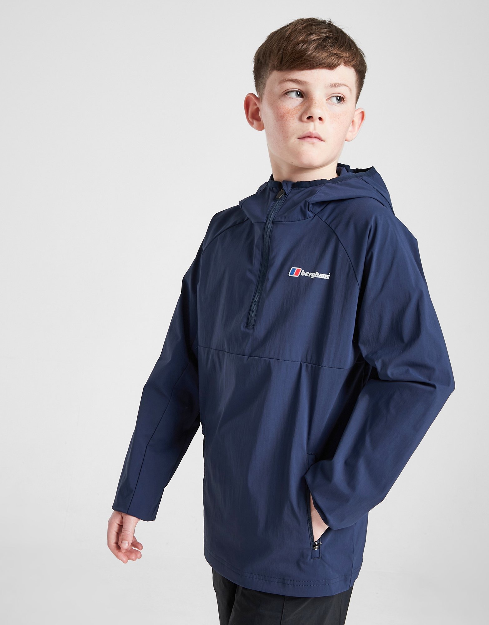 Blue Berghaus Theran 1/2 Zip Jacket Junior | JD Sports UK