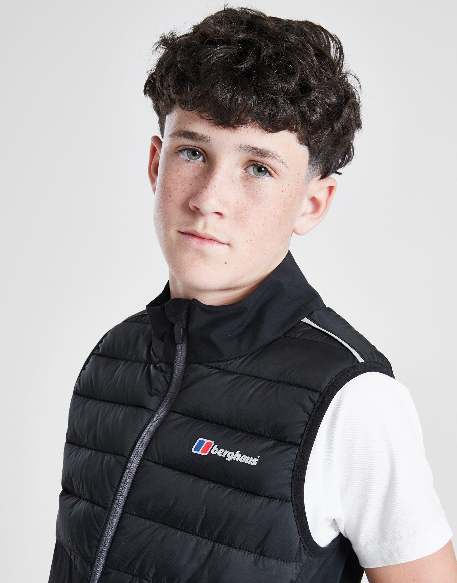 Black Berghaus Tech Gilet Junior JD Sports UK