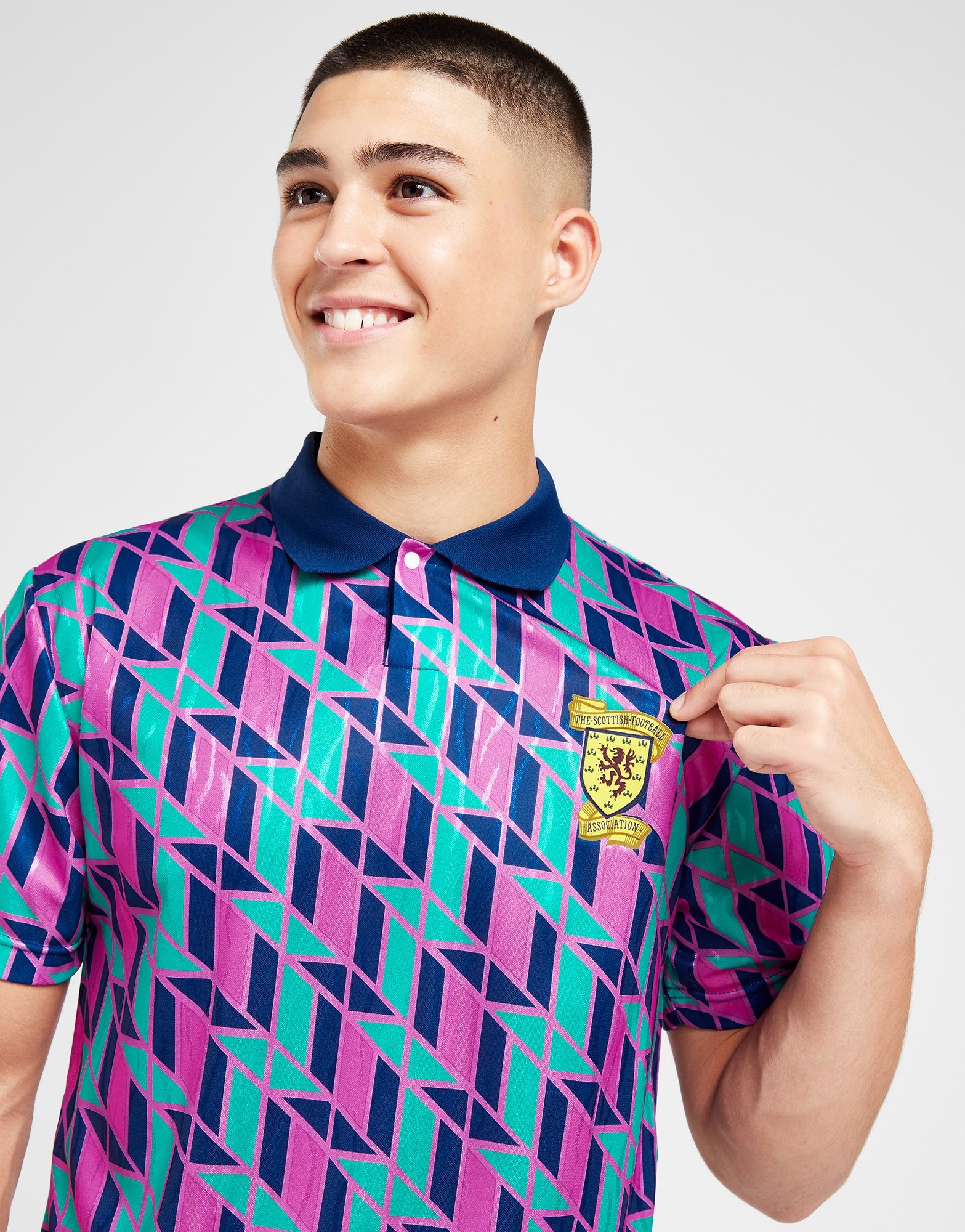 Multi Score Draw Scotland '90 Fourth Retro Shirt JD Sports