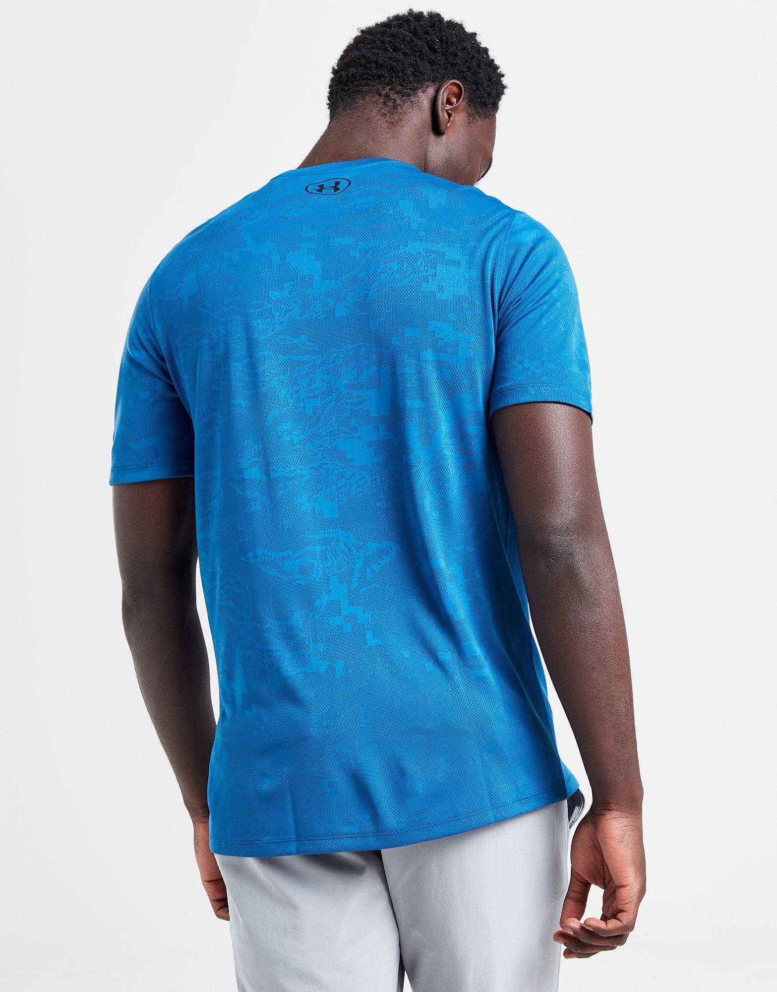 Under Armour T-shirt Jacquard Vent Homme Bleu- JD Sports France