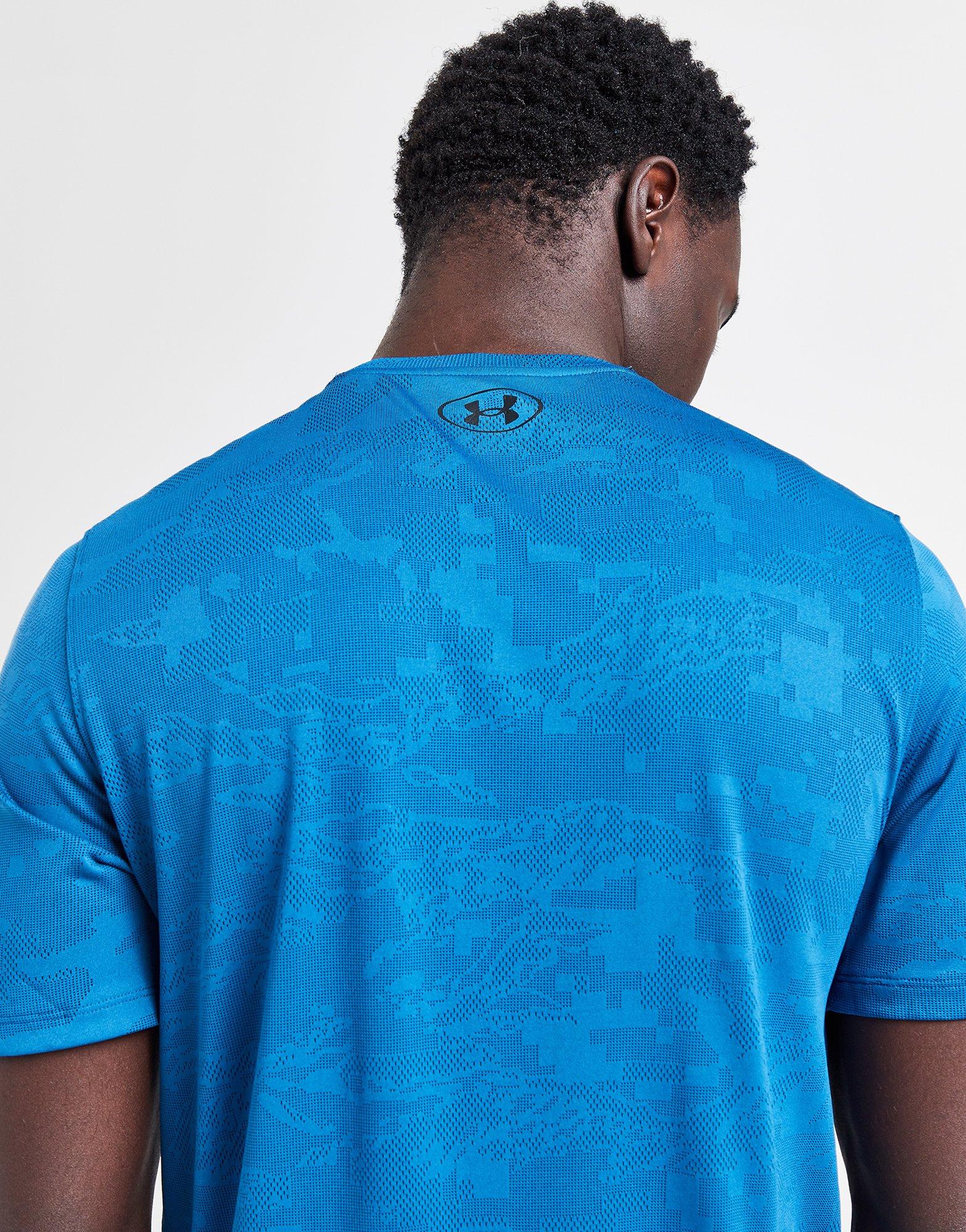 Under Armour T-shirt Jacquard Vent Homme Bleu- JD Sports France