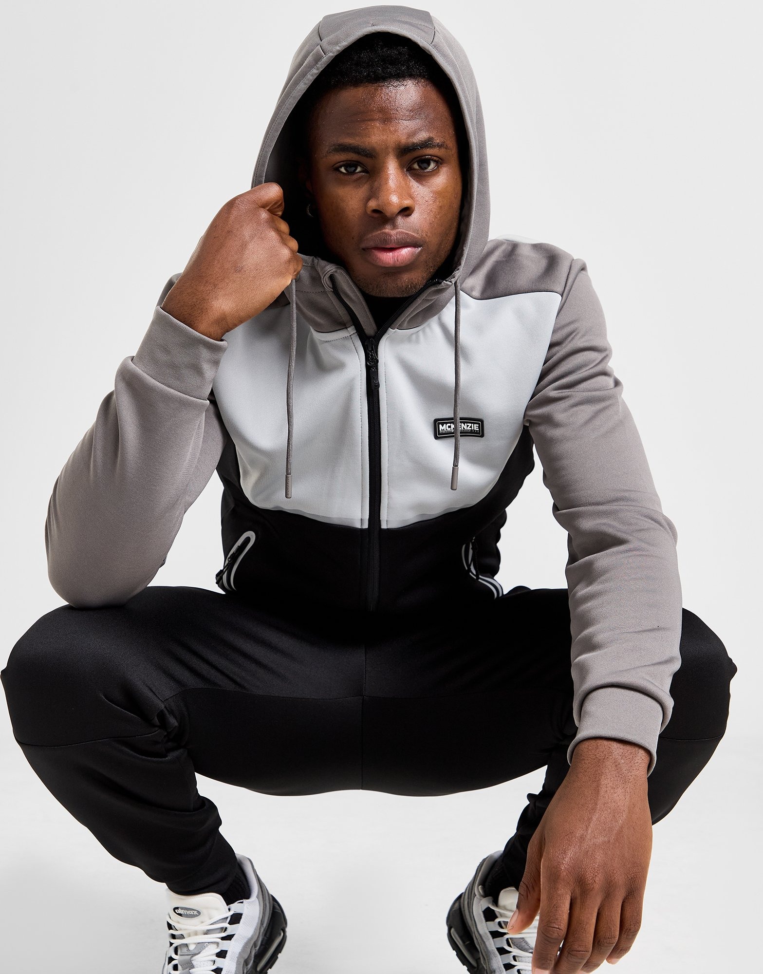Grey McKenzie Calle Poly Fleece Hoodie JD Sports Global