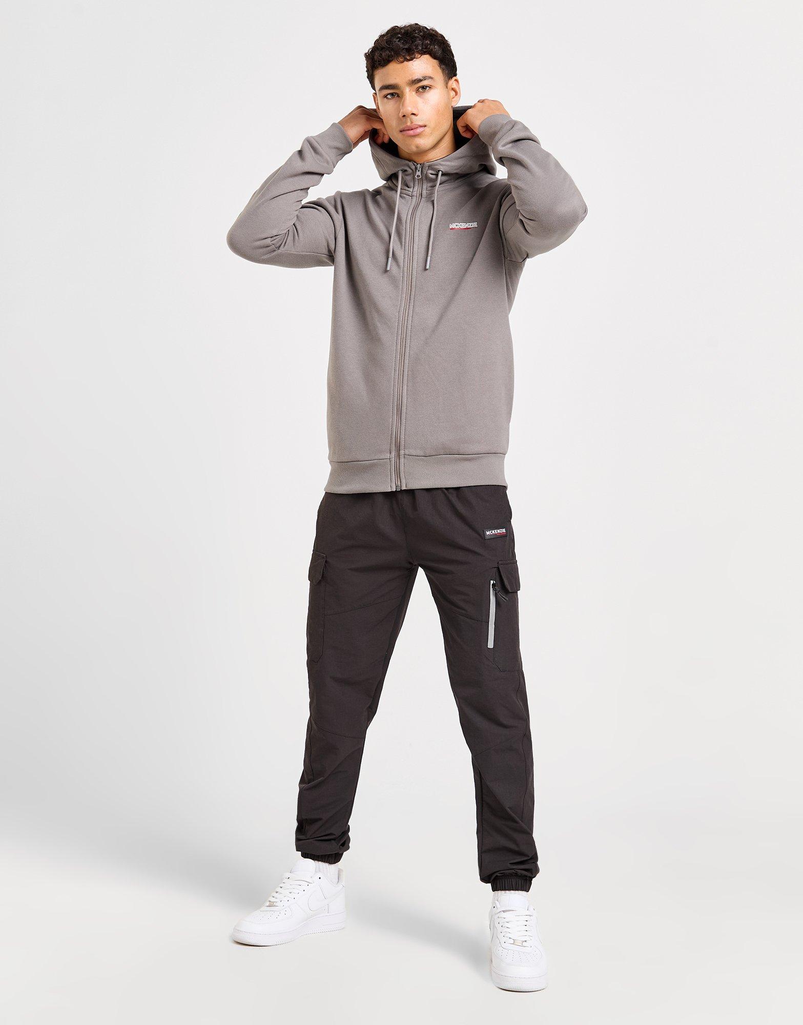 McKenzie Sweat à Capuche Zippé Oversized Essential Homme