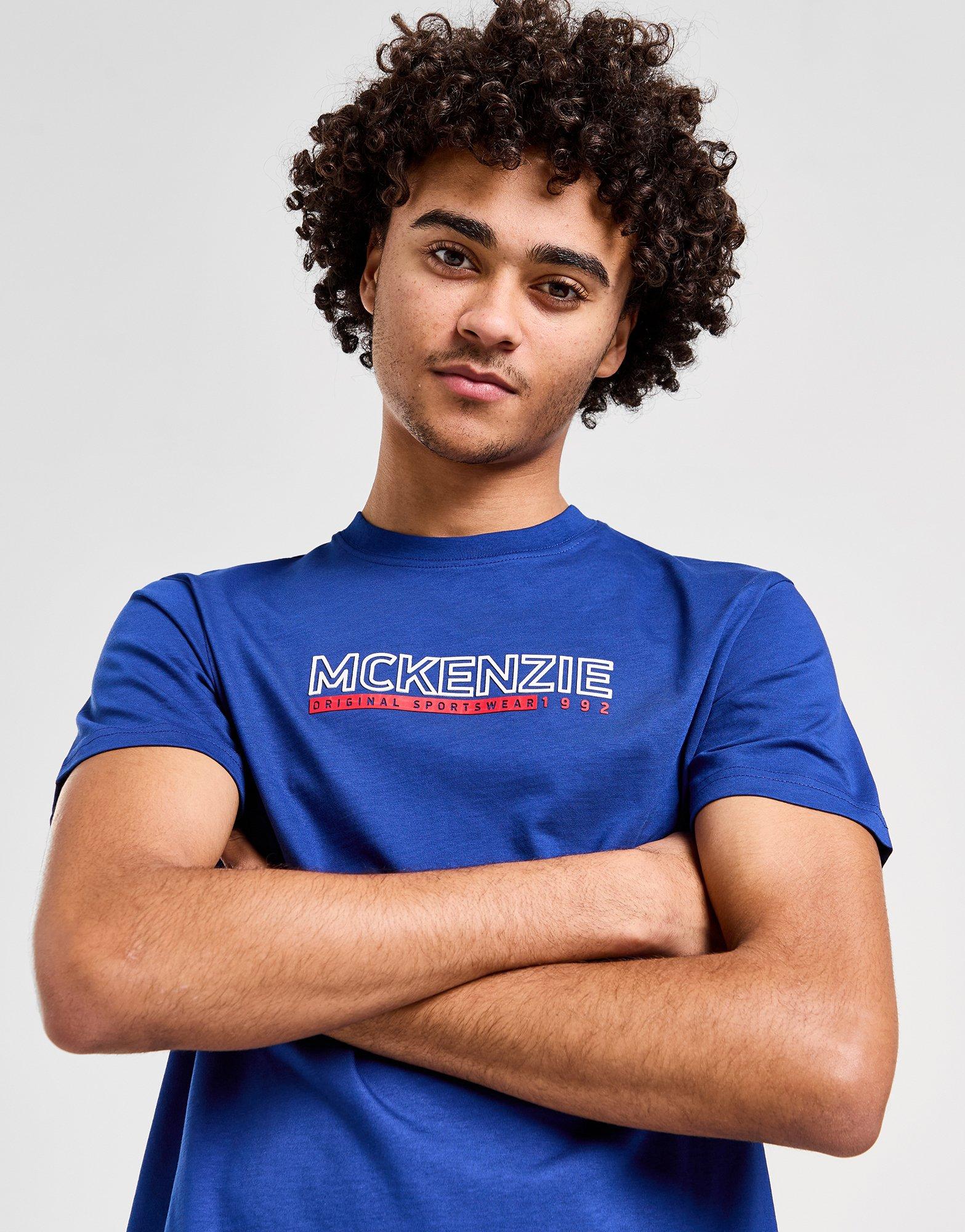 Blue McKenzie Elevated T-Shirt - JD Sports Global