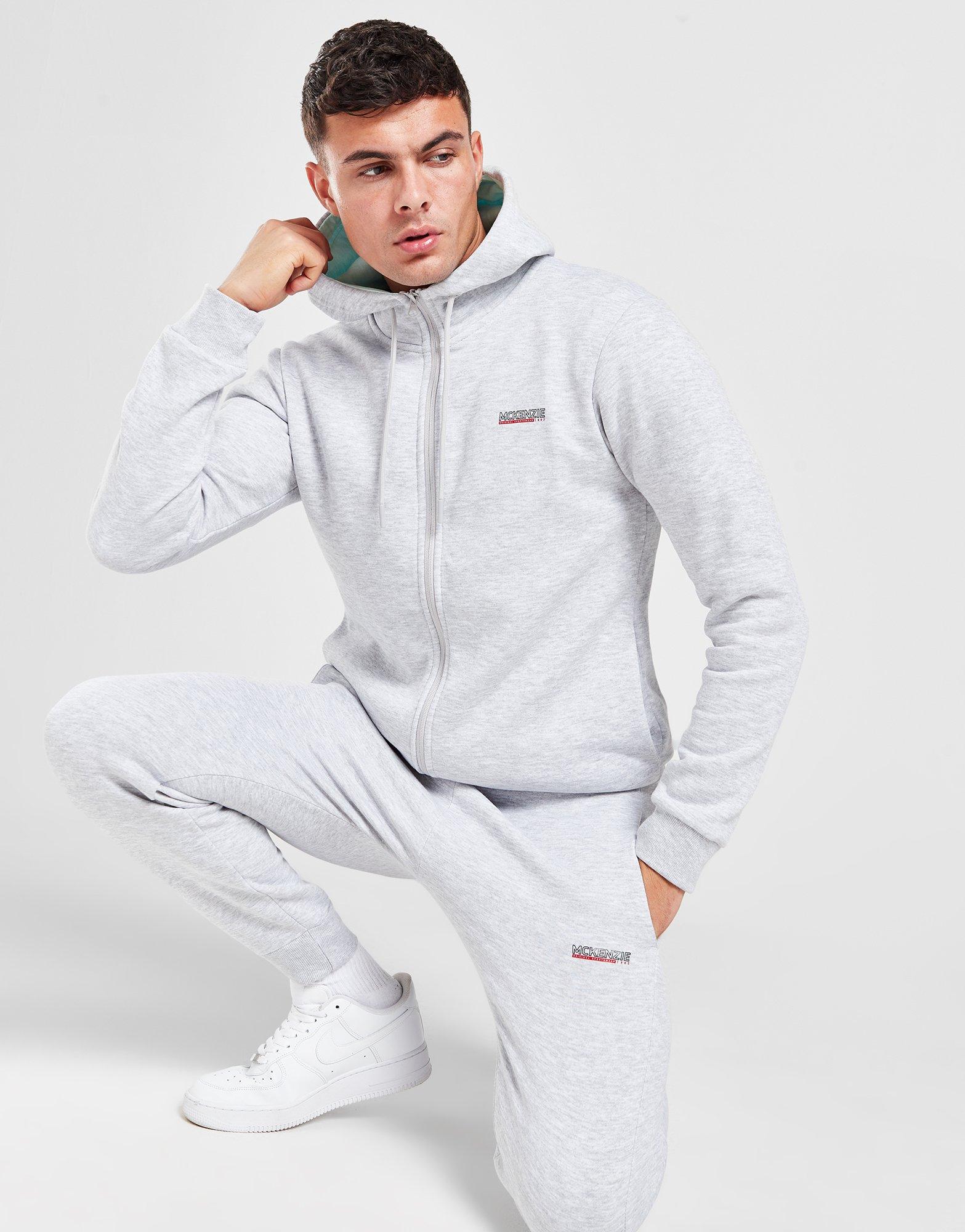 Grey McKenzie Essential Fleece Tracksuit 2 - JD Sports