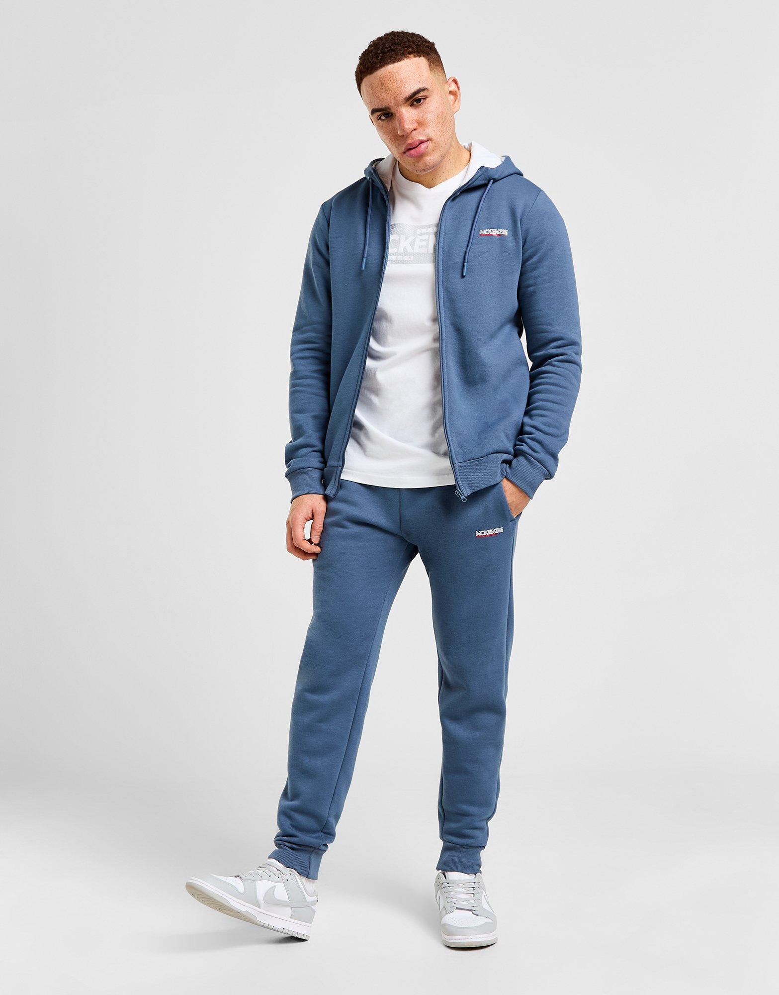 Blue McKenzie Essential Full Zip Hooded Tracksuit JD Sports UK