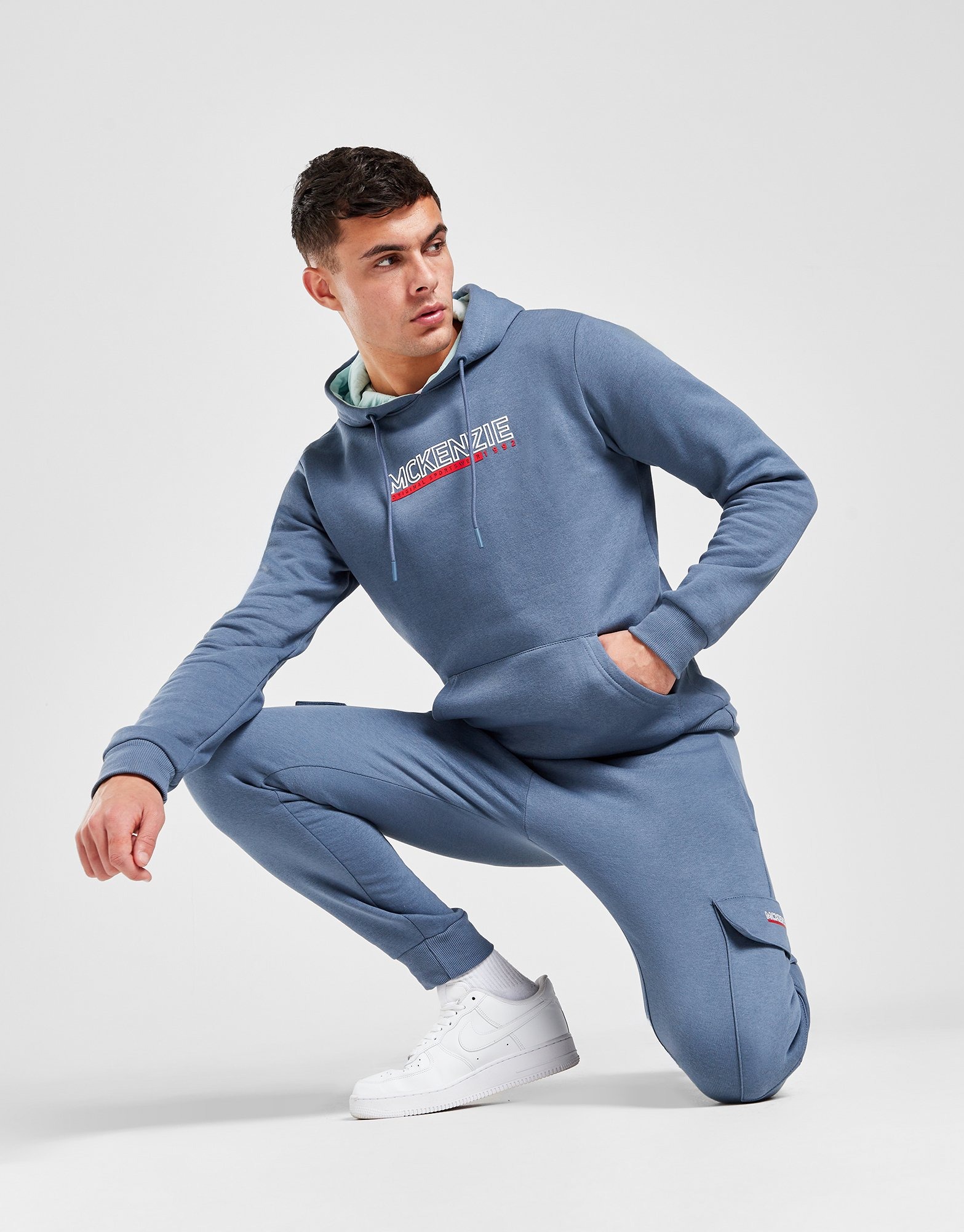 Blue McKenzie Elevated Overhead Tracksuit | JD Sports UK