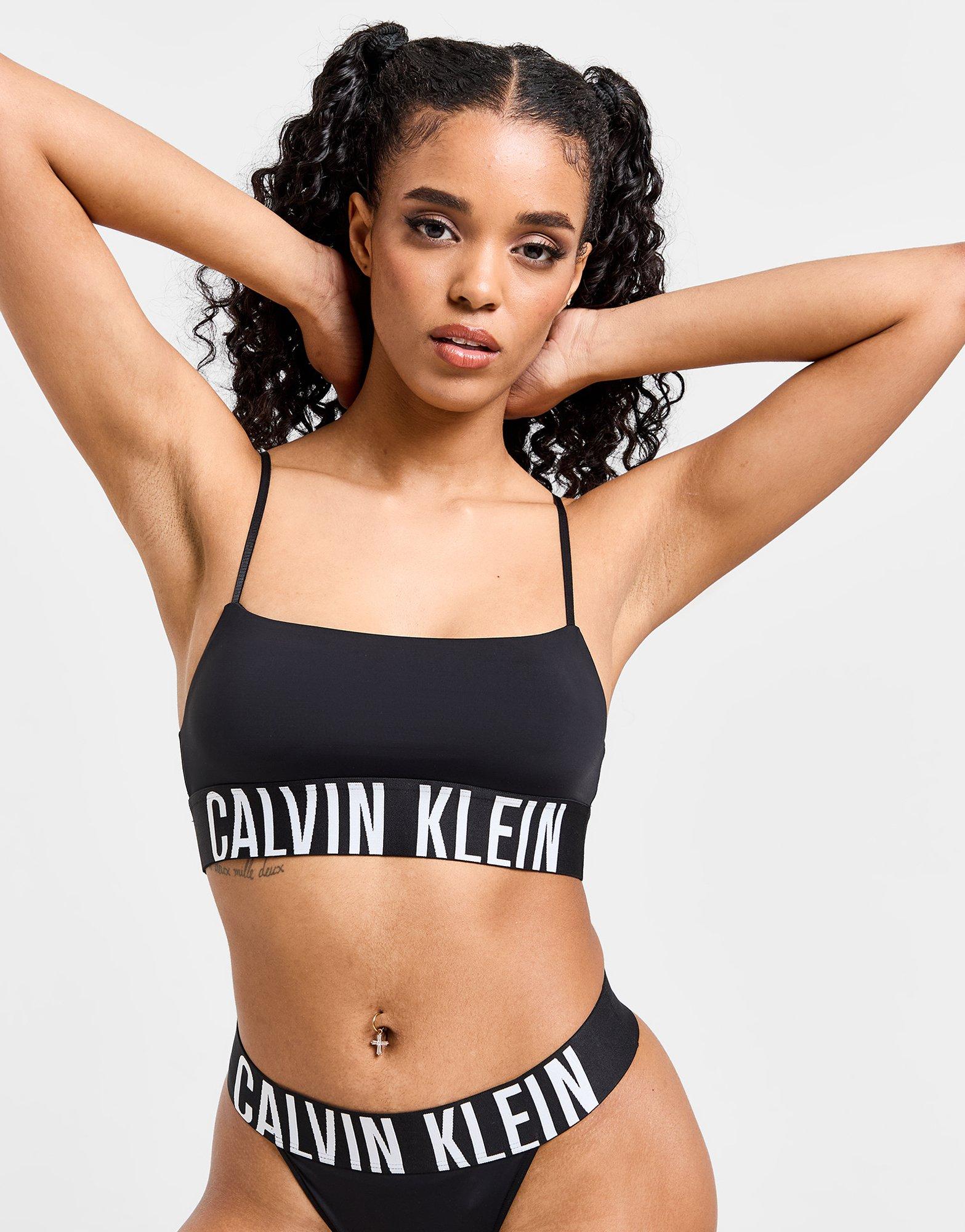 Black Calvin Klein Underwear CK96 Bralette - JD Sports Ireland