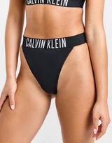 Calvin Klein Swim Intense Thong Bikini Bottoms