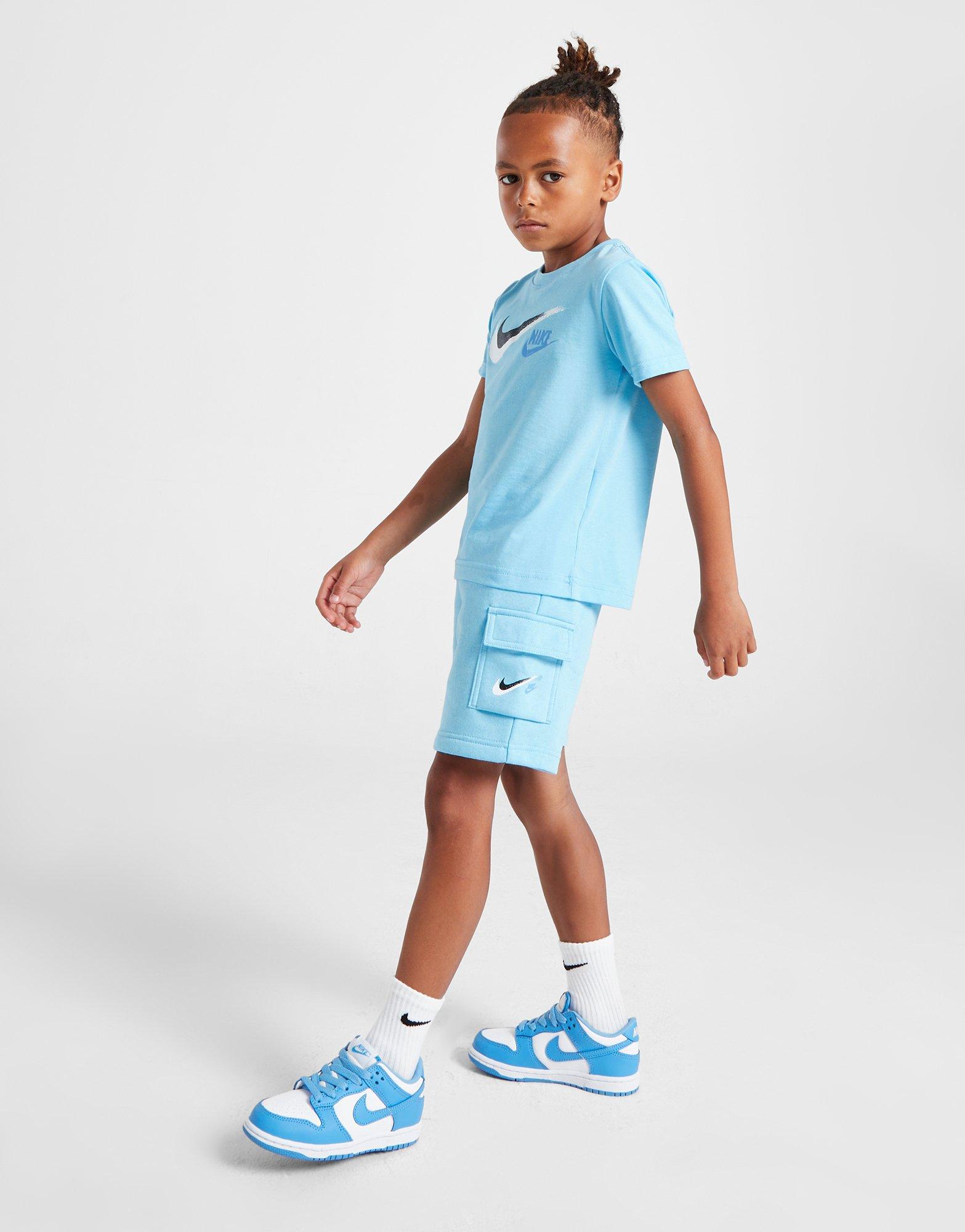 Nike Double Swoosh T-Shirt/Shorts Set Children
