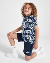 Nike All-Over-Print T-Shirt/Shorts Set Kleinkinder