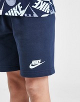 Nike All Over Print T-Shirt/Shorts Set Children