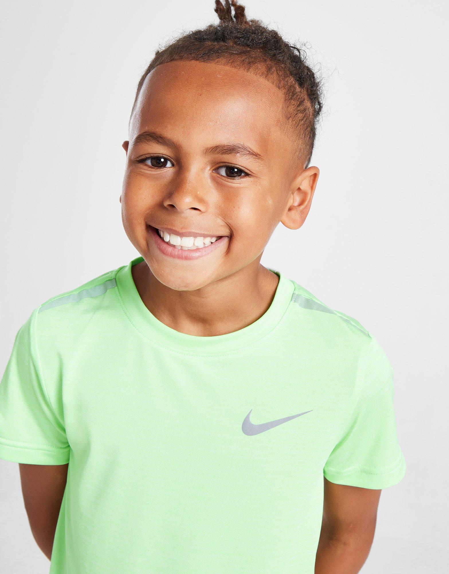 Nike Miler T-Shirt/Shorts Set Kleinkinder